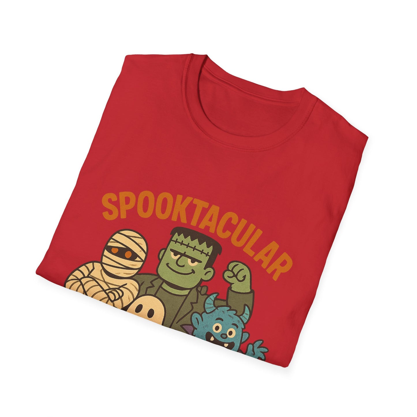 Spooktacular Squad Shirt – Monster Friends Retro Halloween Tee