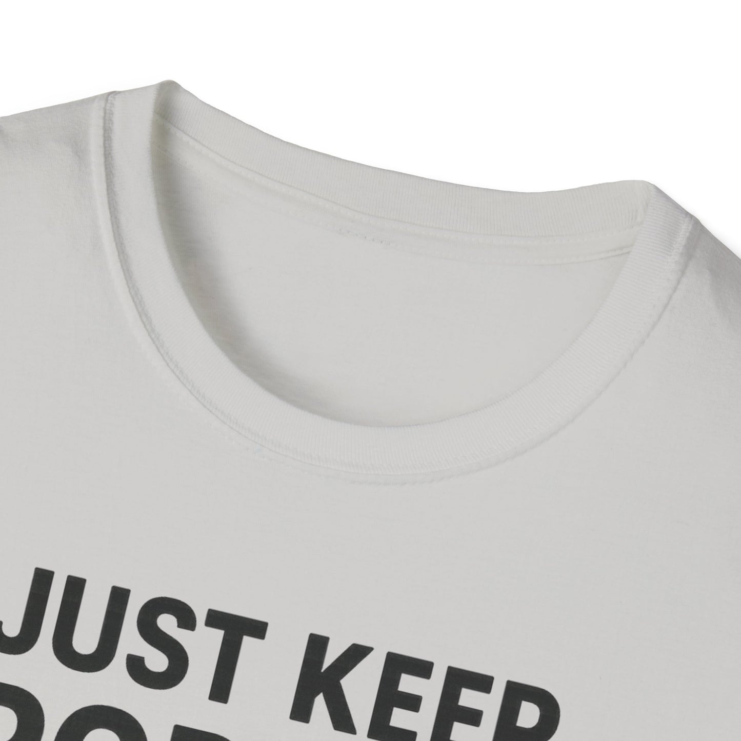 Just Keep Poppin’ Shirt – Funny Popcorn Lover Tee – Retro Movie Night T-Shirt for Snack Fans & Cinema Lovers