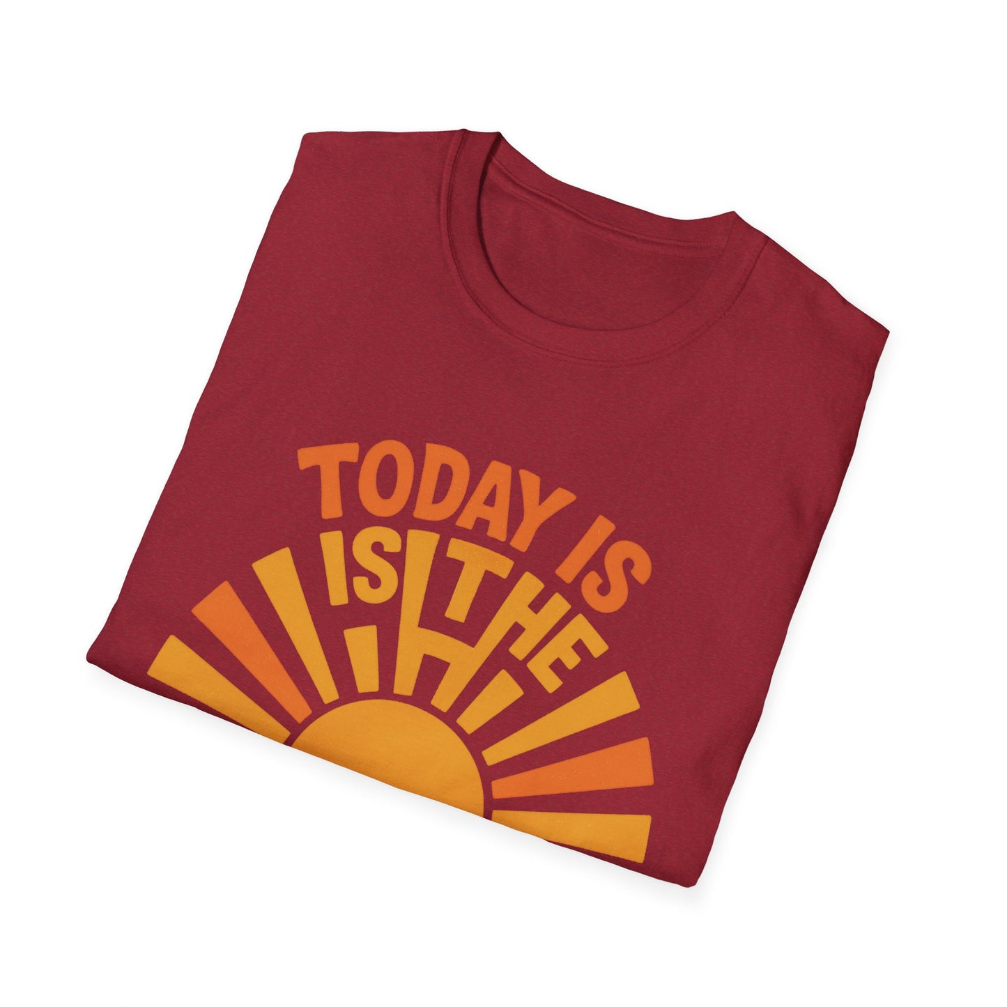 Motivational Sunrise T-Shirt – “Today is the New Someday” Positive Uplifting Quote Tee