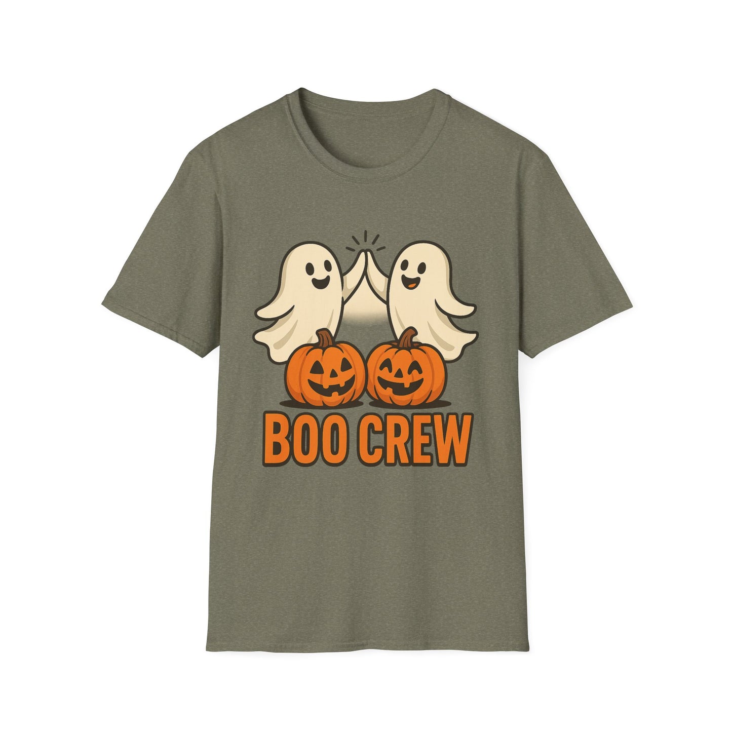 Boo Crew Ghost Shirt – Cute Ghosts and Pumpkin Halloween T-Shirt