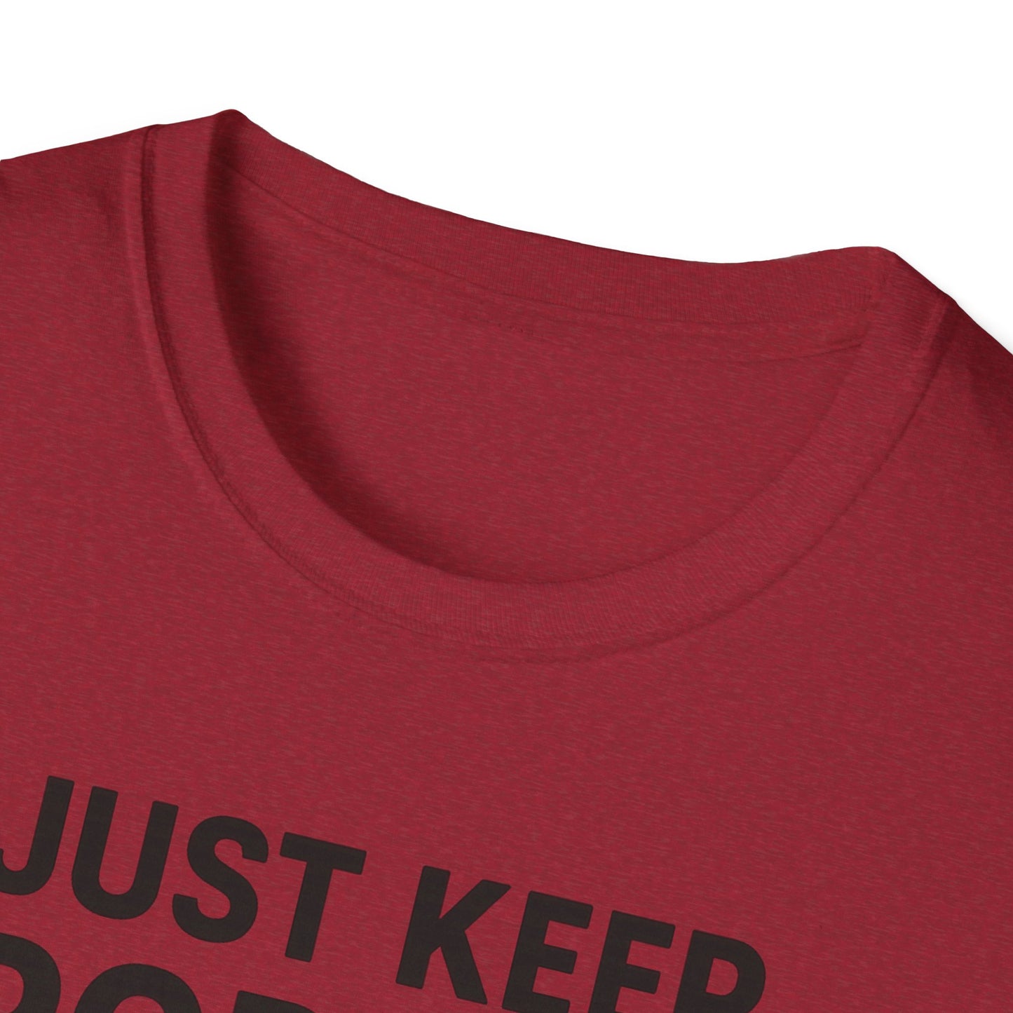 Just Keep Poppin’ Shirt – Funny Popcorn Lover Tee – Retro Movie Night T-Shirt for Snack Fans & Cinema Lovers
