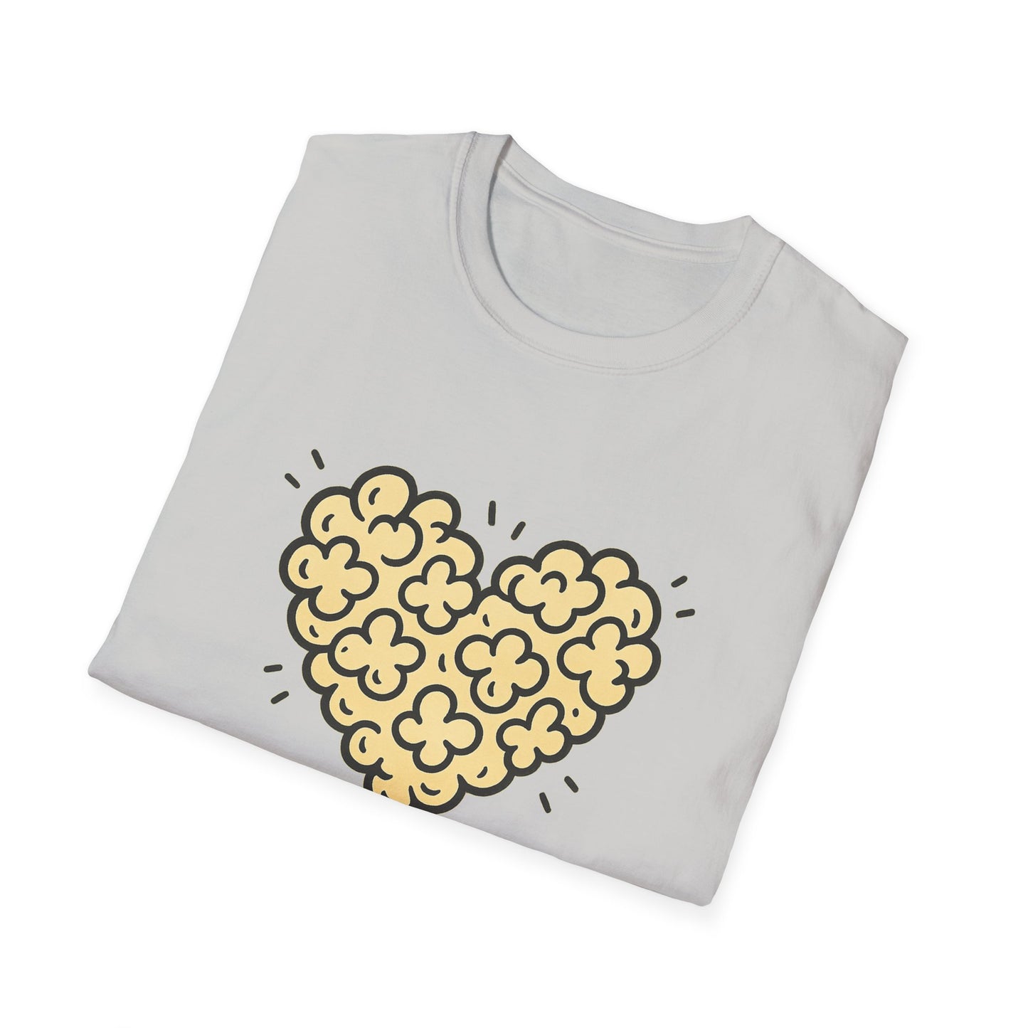 Popcorn Is My Love Language Shirt – Cute Movie Night Tee – Funny Popcorn Lover T-Shirt for Snack Fans & Cinema Lovers