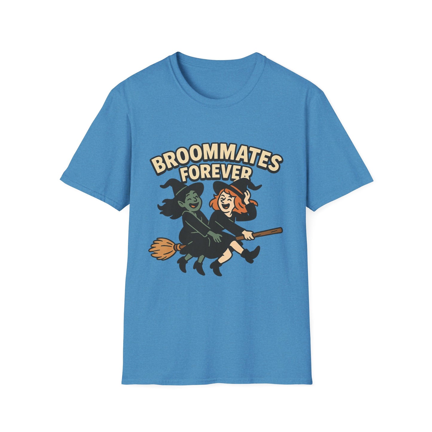 Broommates Forever Shirt – Cute Witch Friends Halloween T-Shirt