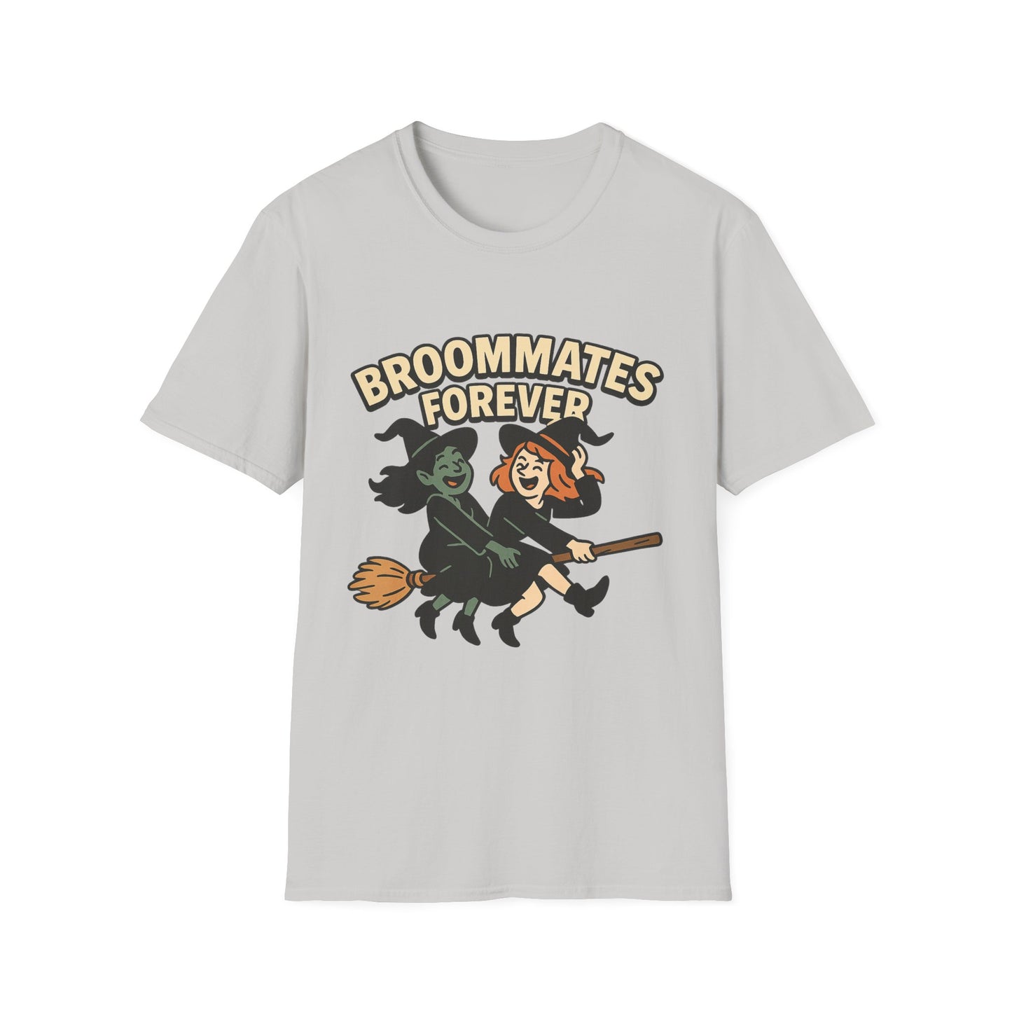 Broommates Forever Shirt – Cute Witch Friends Halloween T-Shirt