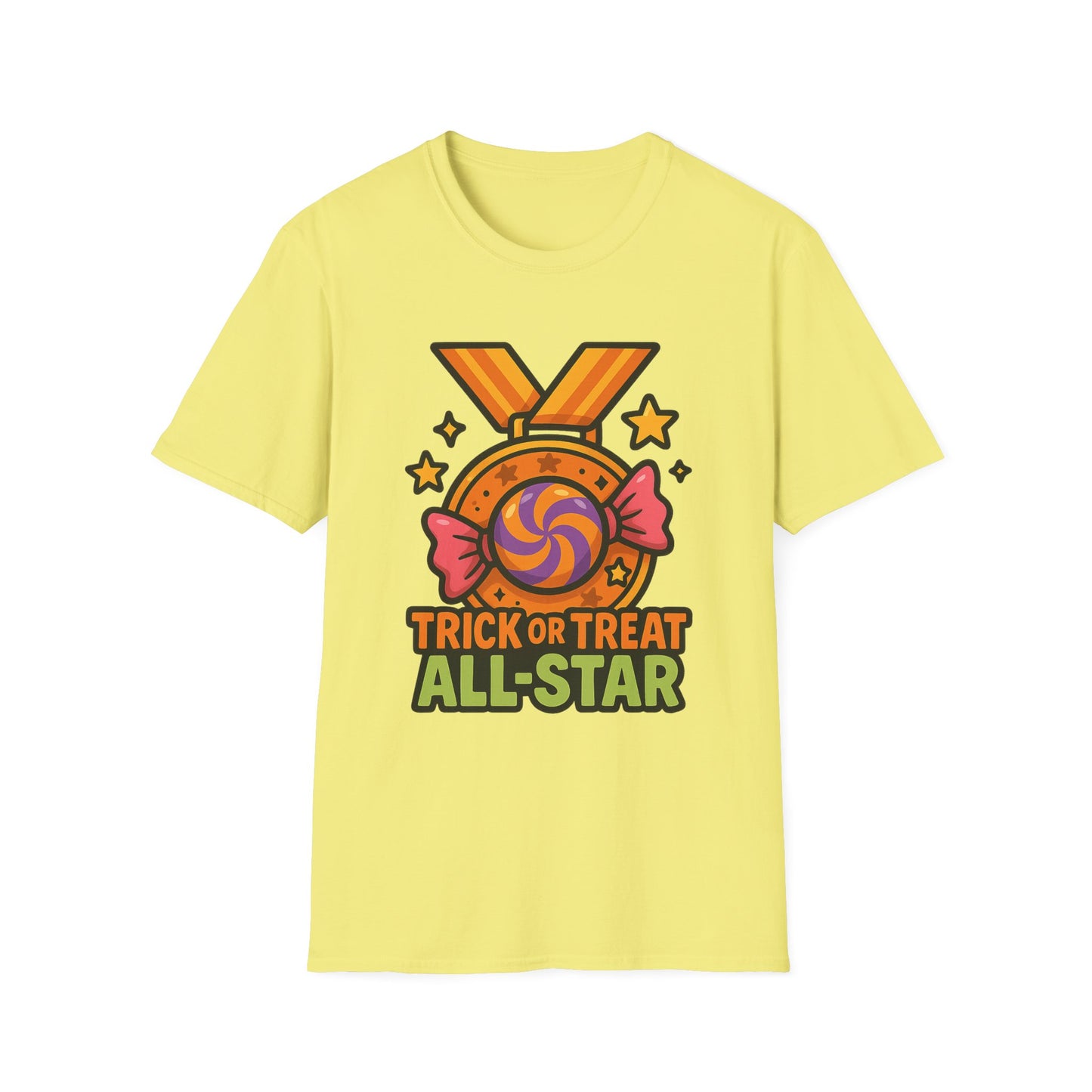 Trick or Treat All Star Shirt – Halloween Candy Medal Winner Tee