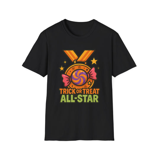 Trick or Treat All Star Shirt – Halloween Candy Medal Winner Tee