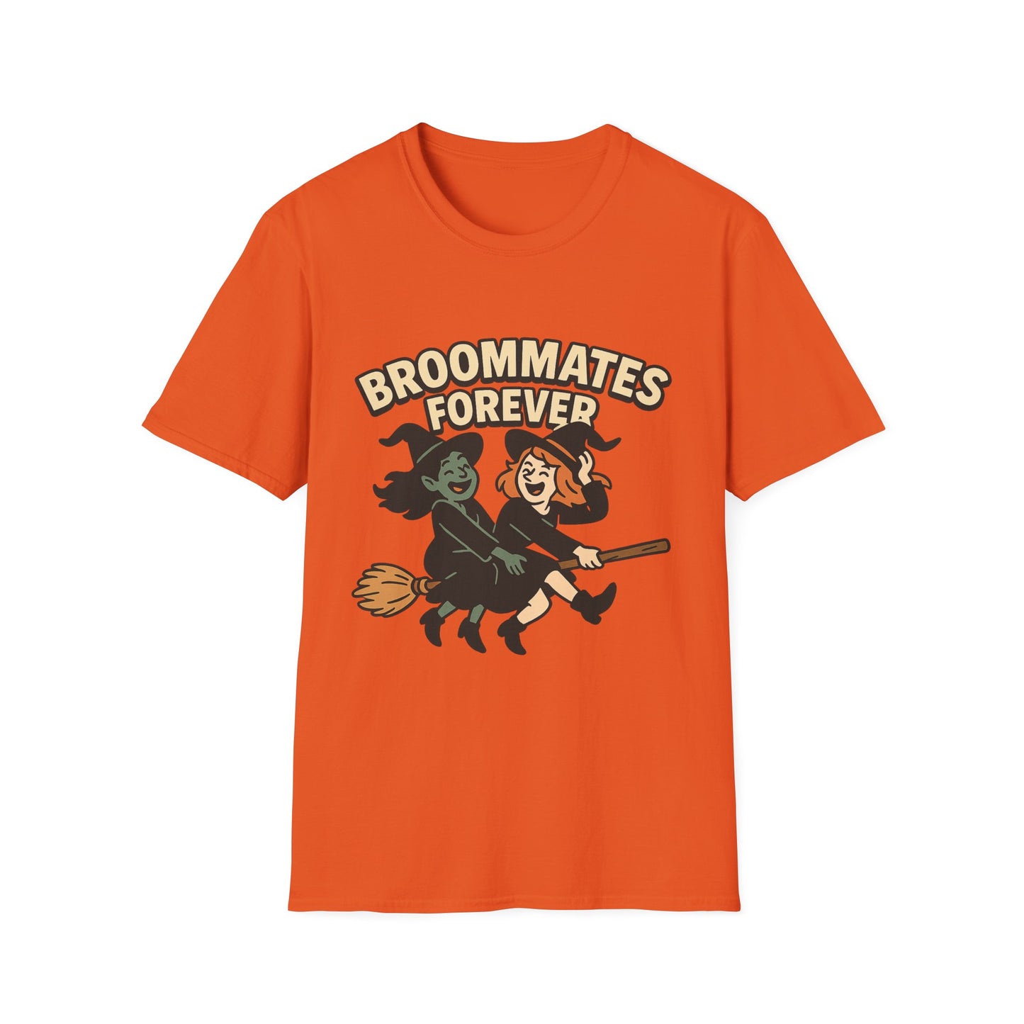 Broommates Forever Shirt – Cute Witch Friends Halloween T-Shirt