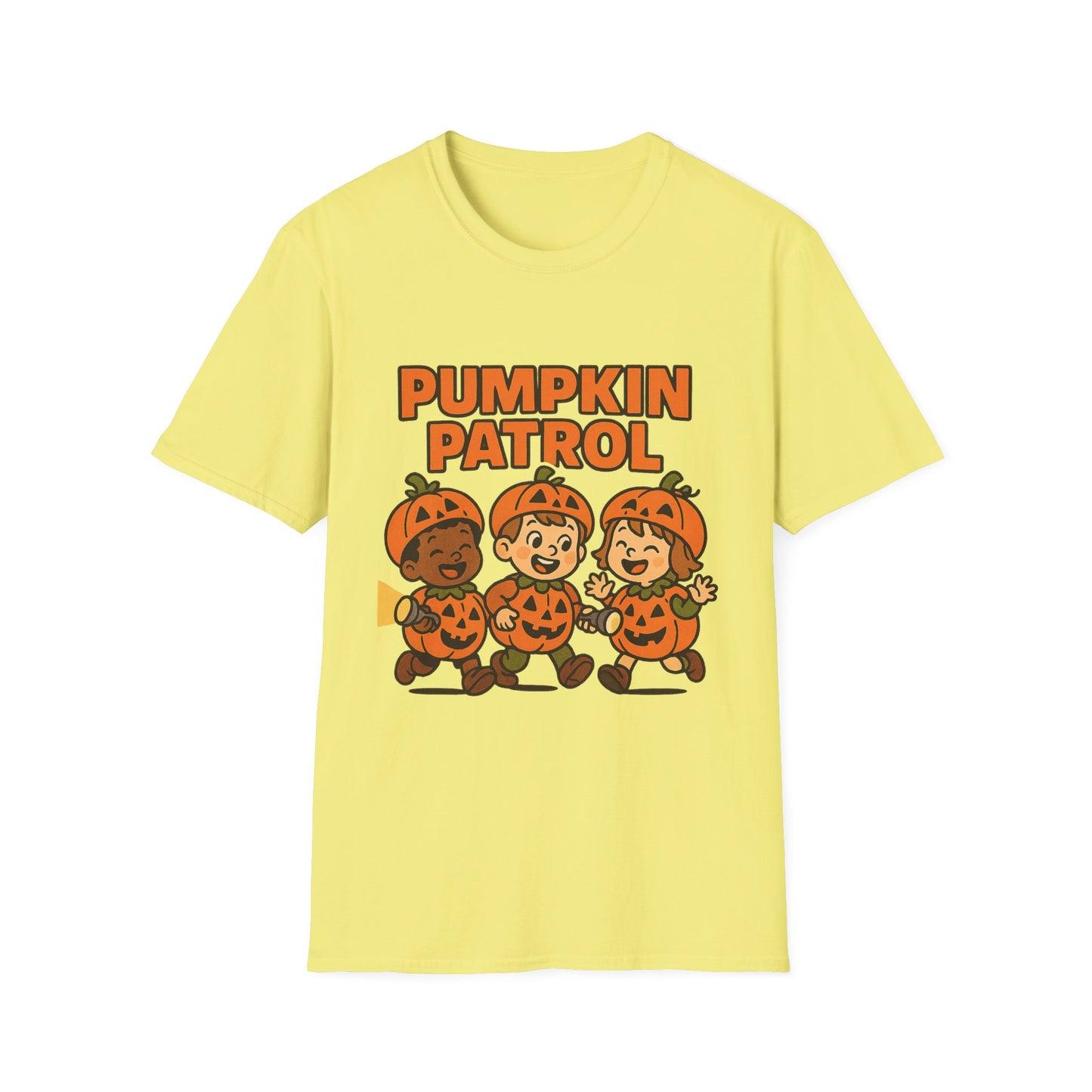 Pumpkin Patrol Shirt – Cute Kids in Pumpkins Halloween T-Shirt