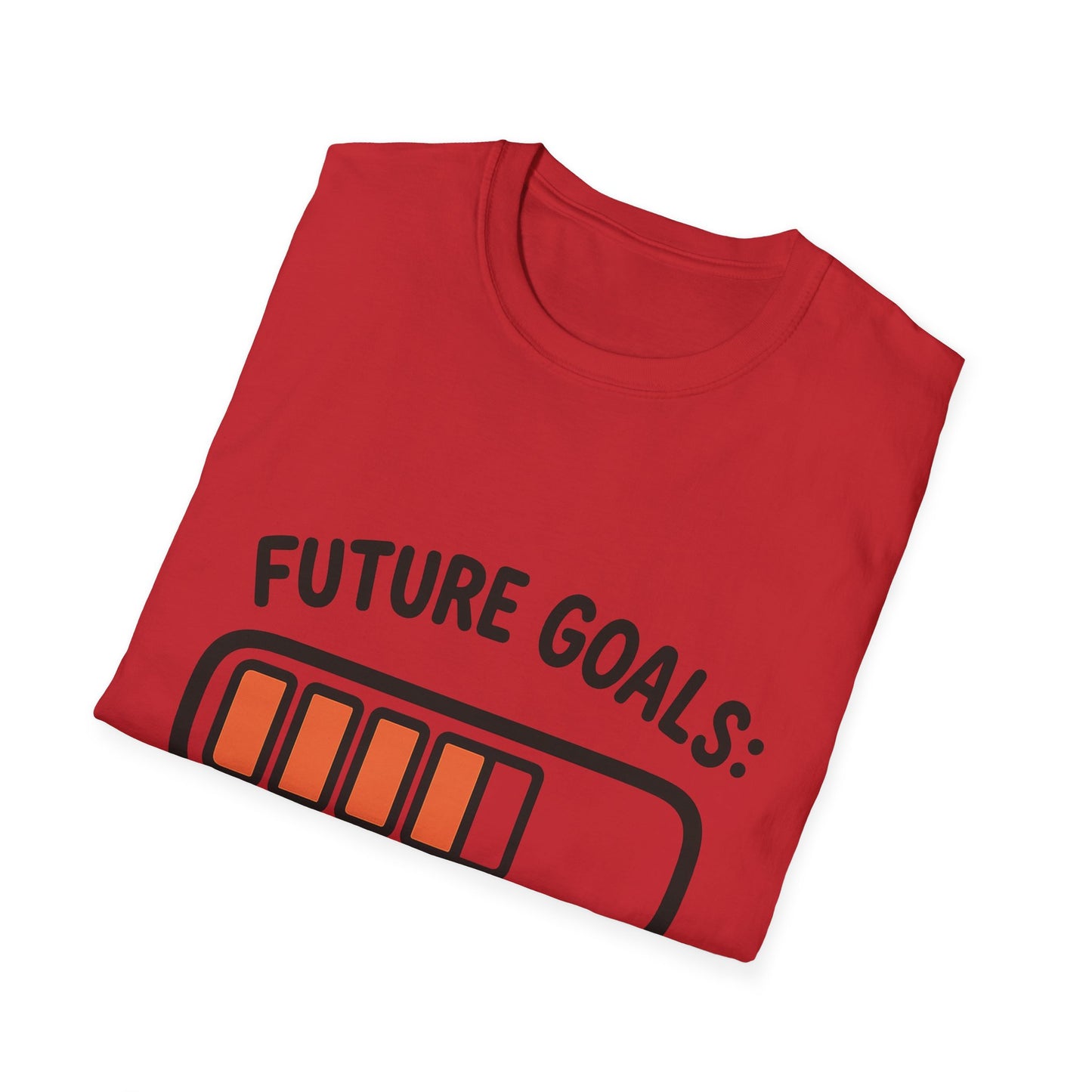 Future Goals In Progress T-Shirt – Playful Progress Bar Motivational Dreamer Tee