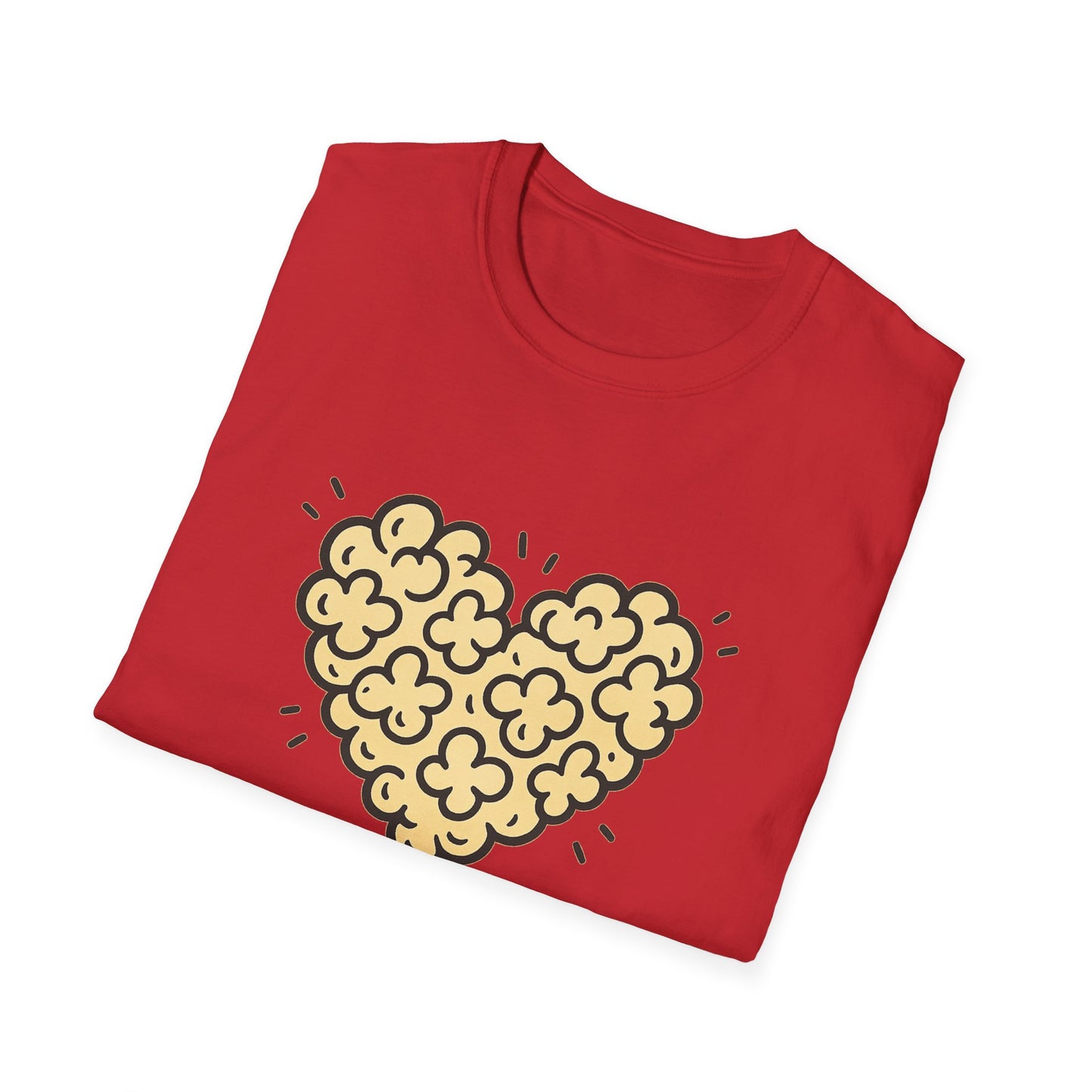 Popcorn Is My Love Language Shirt – Cute Movie Night Tee – Funny Popcorn Lover T-Shirt for Snack Fans & Cinema Lovers
