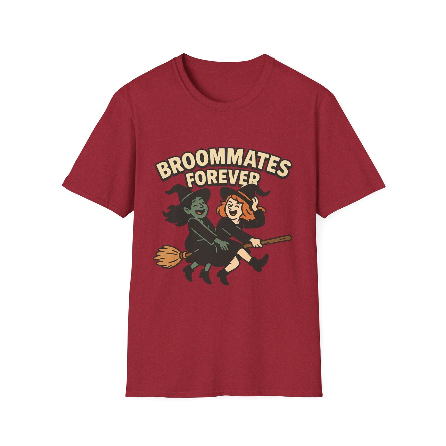 Broommates Forever Shirt – Cute Witch Friends Halloween T-Shirt