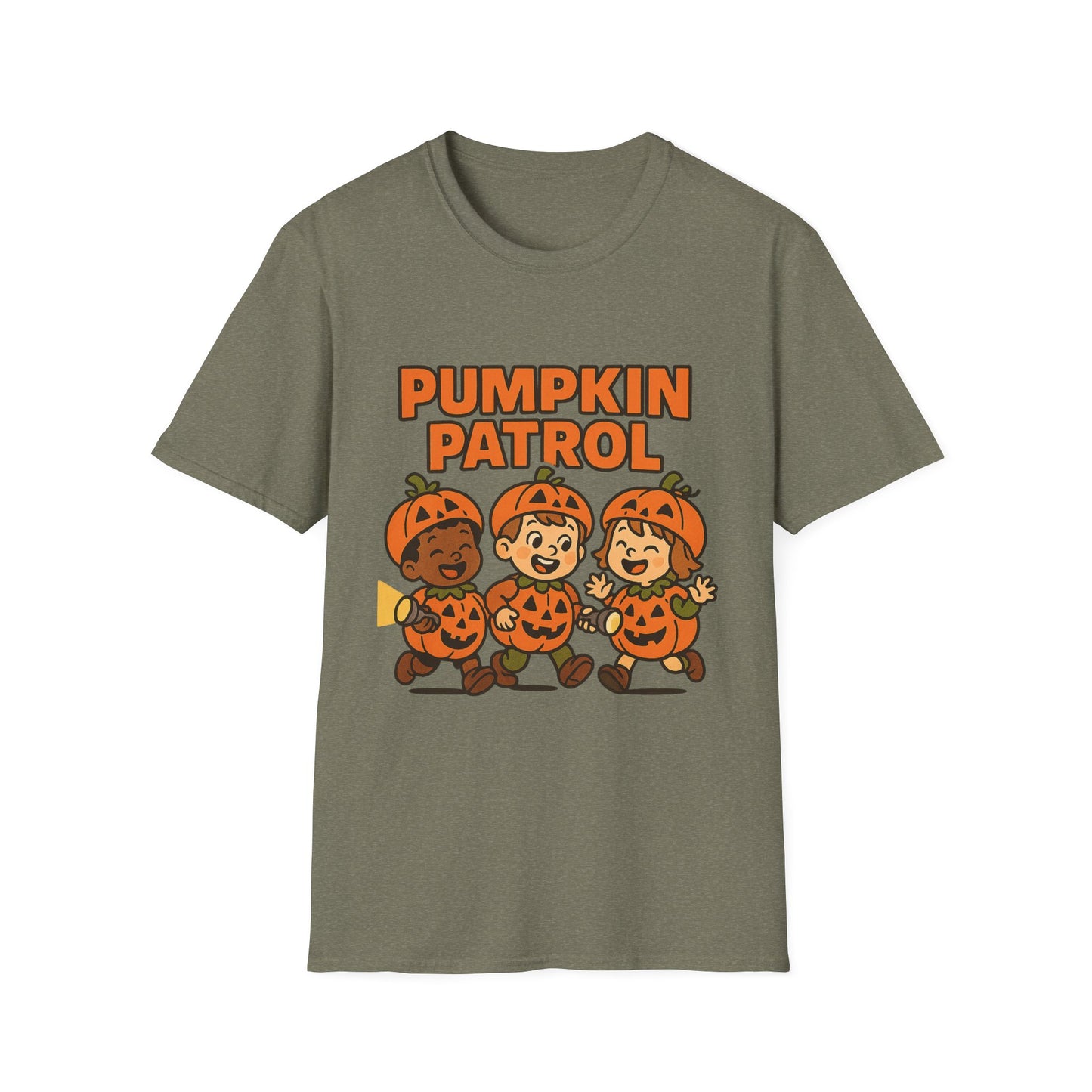 Pumpkin Patrol Shirt – Cute Kids in Pumpkins Halloween T-Shirt