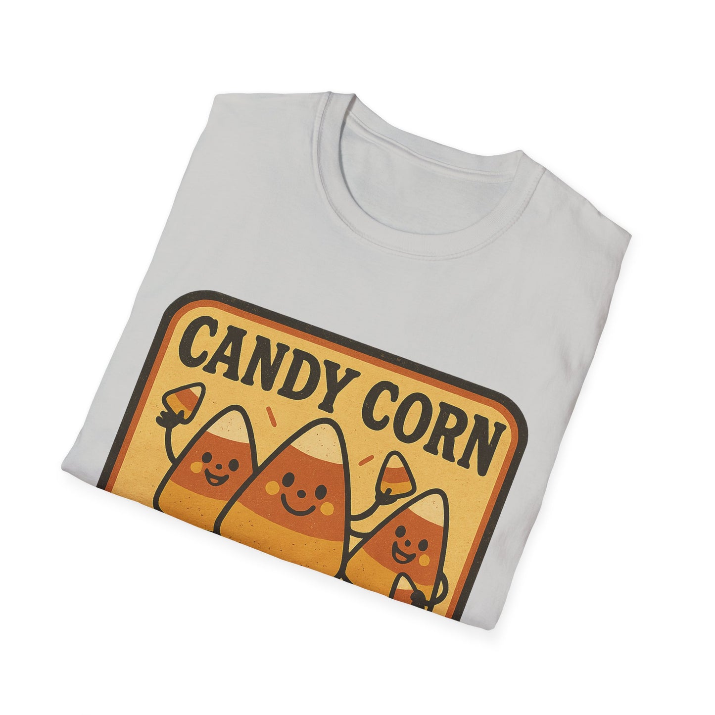 Candy Corn Fan Club Shirt – Cute Fall Halloween Tee, Retro Autumn Candy Graphic T-Shirt