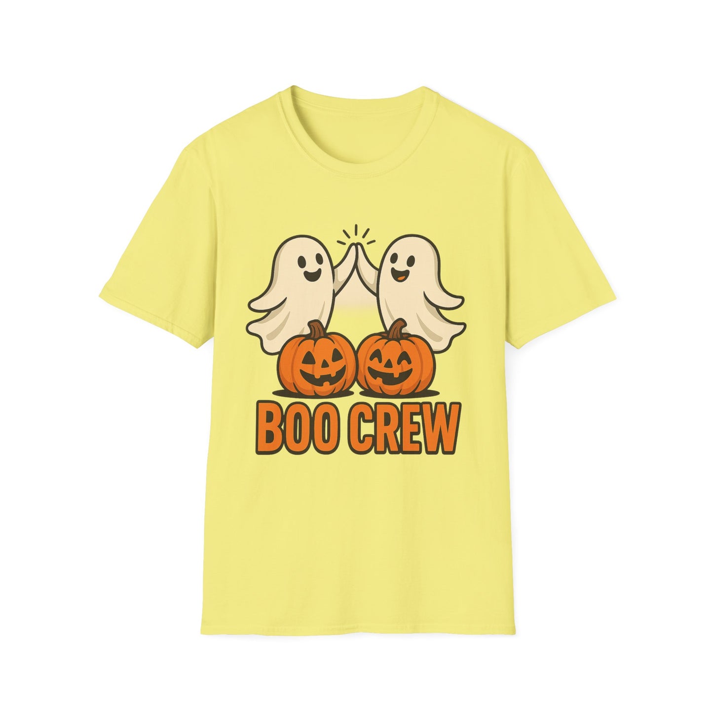 Boo Crew Ghost Shirt – Cute Ghosts and Pumpkin Halloween T-Shirt