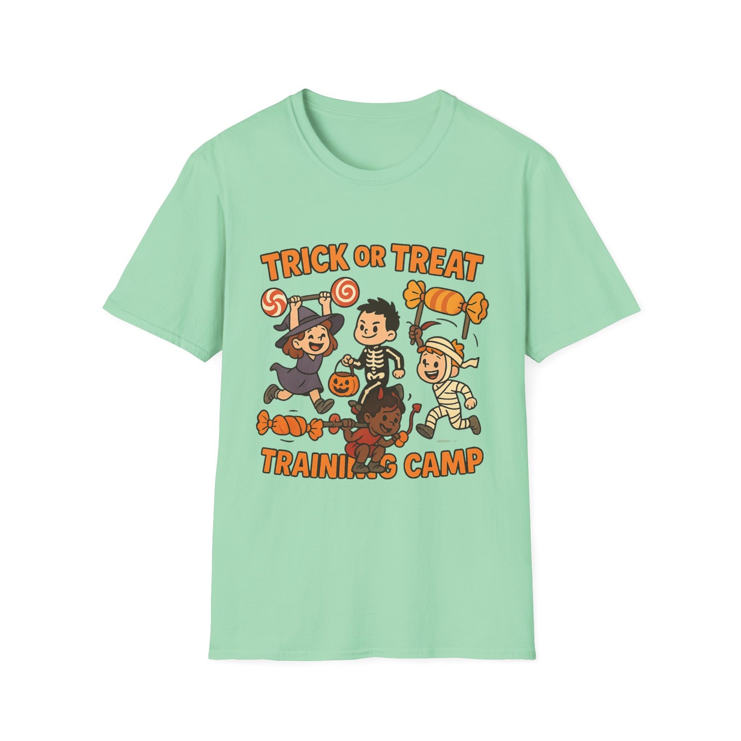 Trick or Treat Training Camp Shirt – Kids Costume Halloween Tee