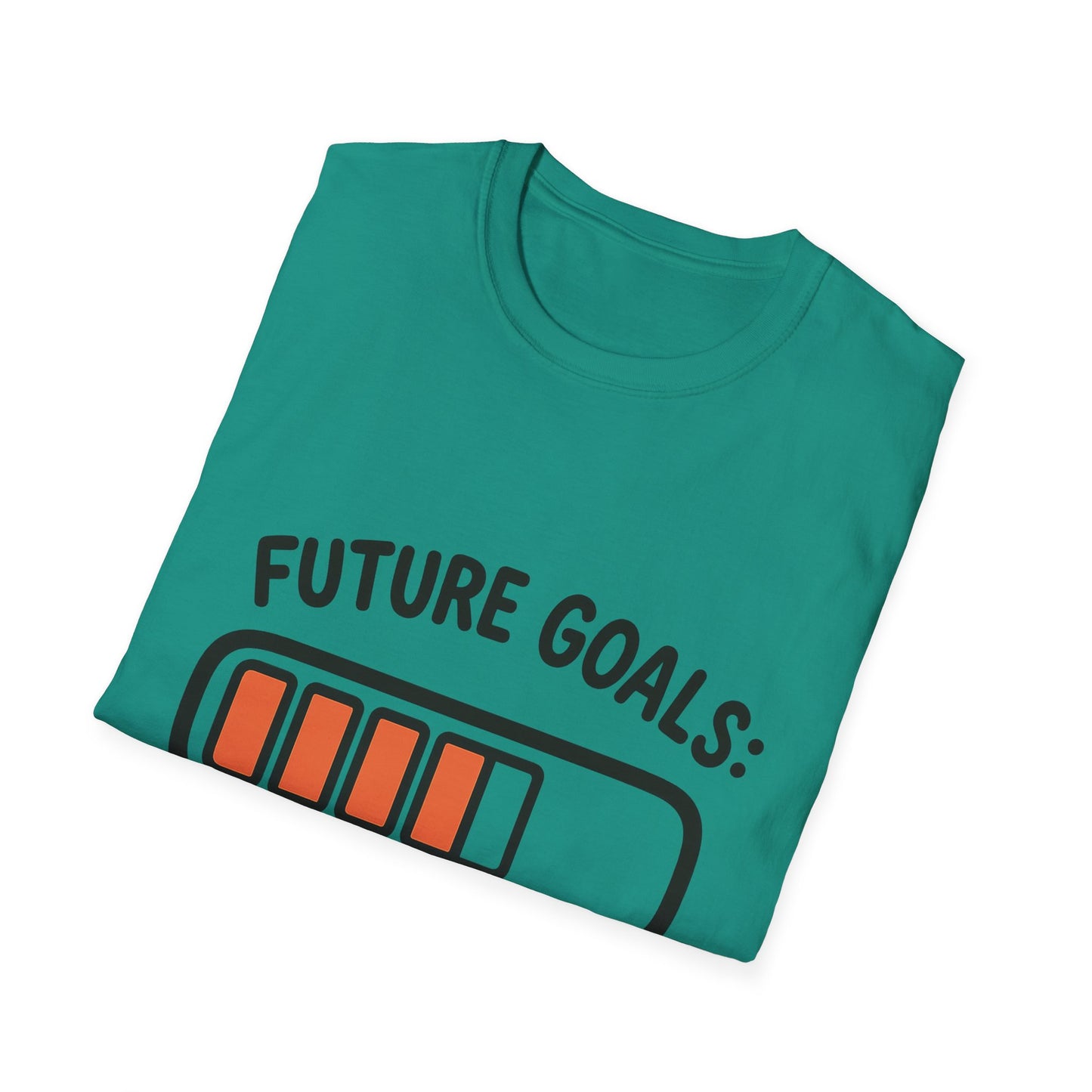 Future Goals In Progress T-Shirt – Playful Progress Bar Motivational Dreamer Tee