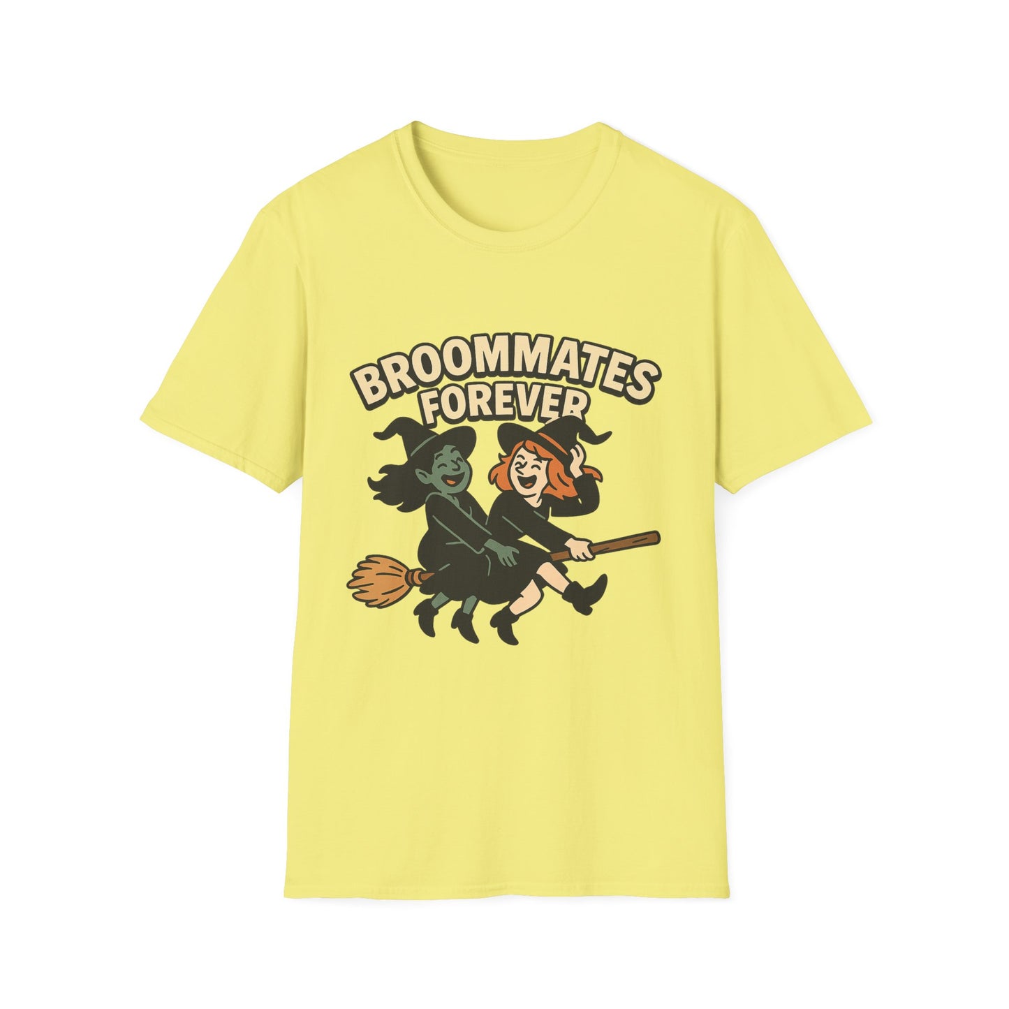 Broommates Forever Shirt – Cute Witch Friends Halloween T-Shirt