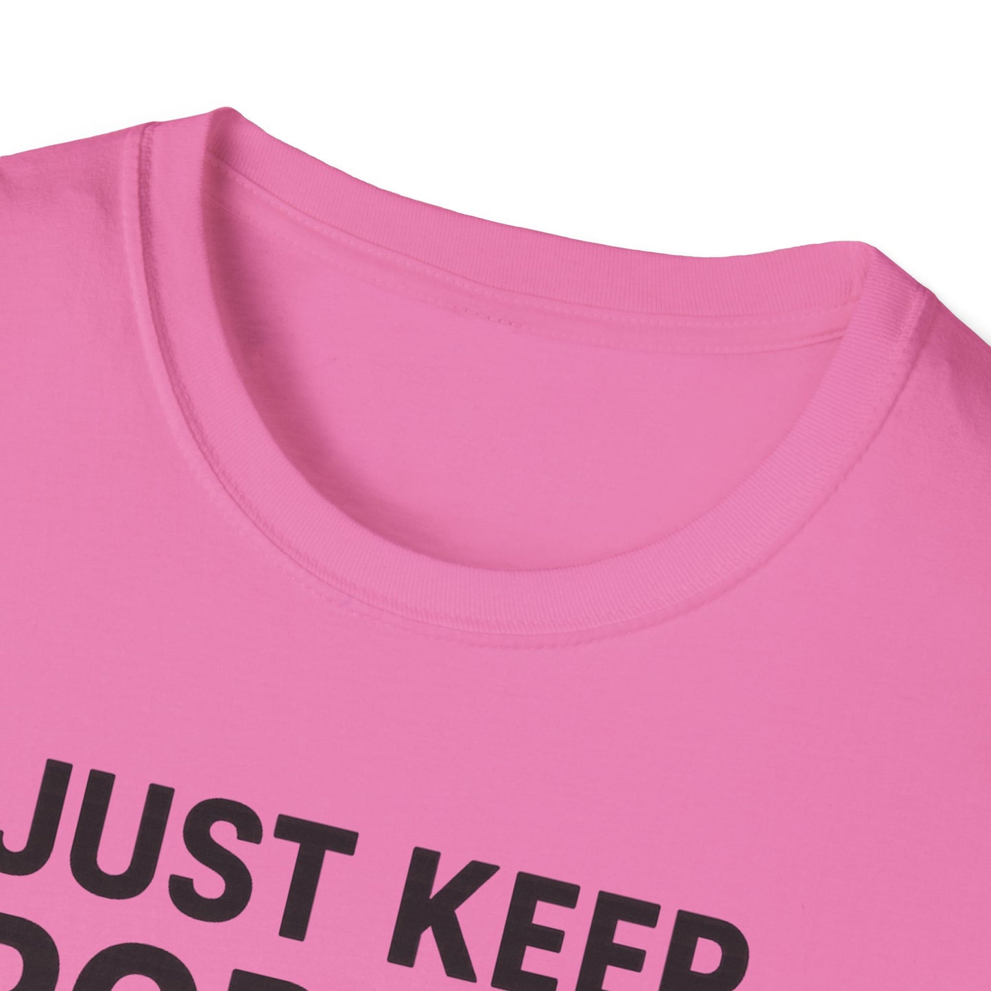 Just Keep Poppin’ Shirt – Funny Popcorn Lover Tee – Retro Movie Night T-Shirt for Snack Fans & Cinema Lovers