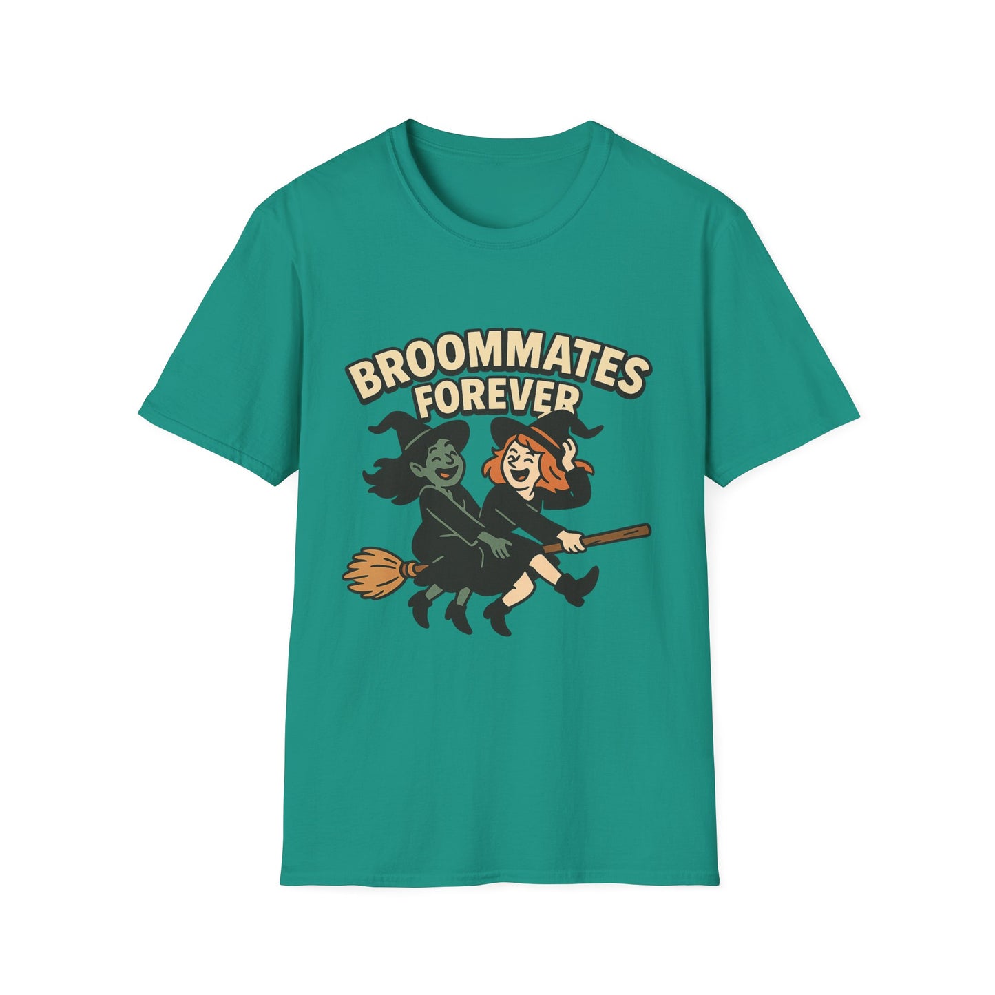 Broommates Forever Shirt – Cute Witch Friends Halloween T-Shirt
