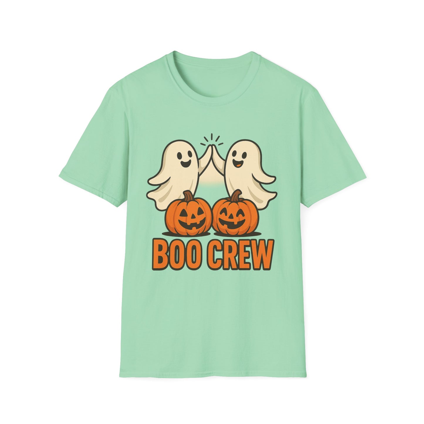 Boo Crew Ghost Shirt – Cute Ghosts and Pumpkin Halloween T-Shirt