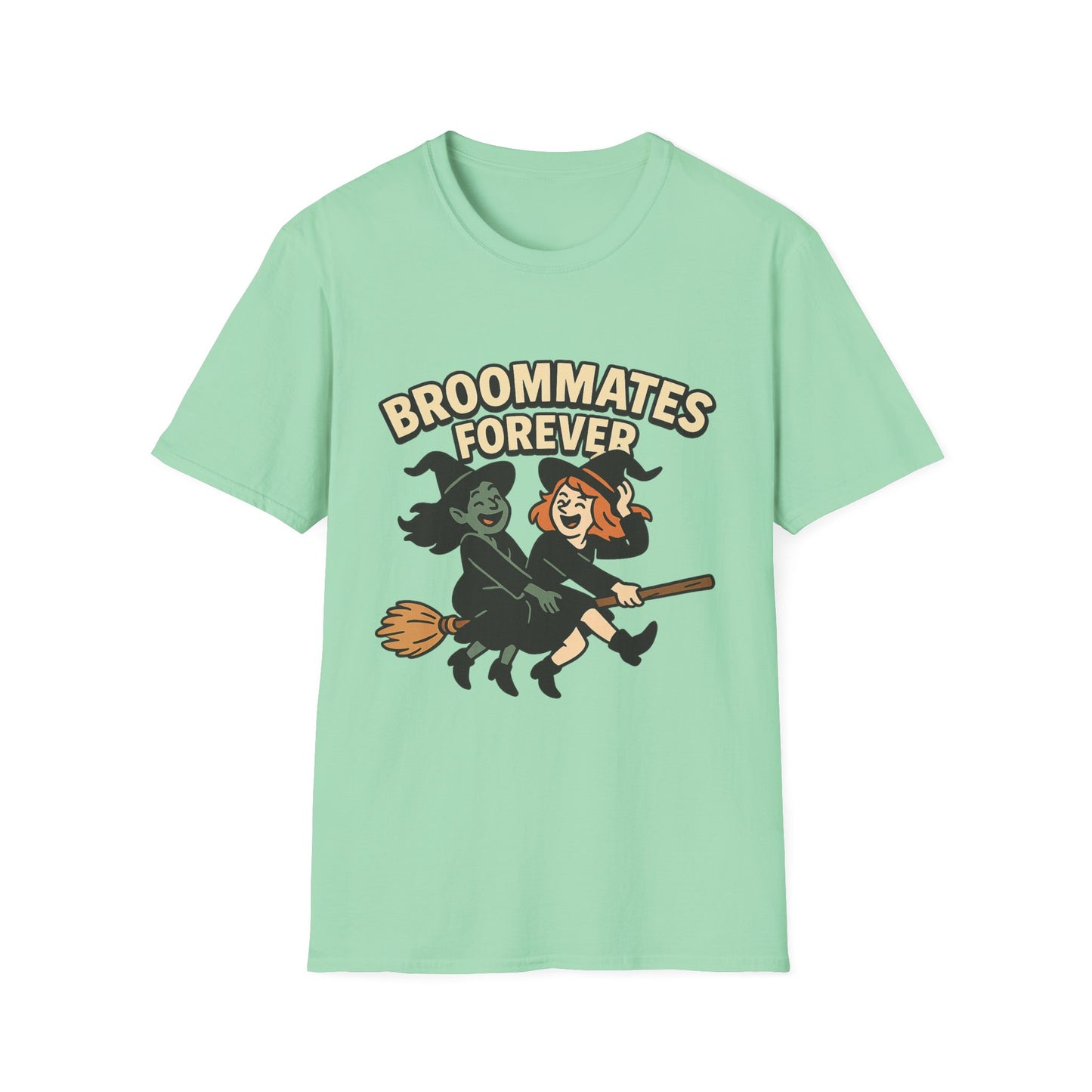 Broommates Forever Shirt – Cute Witch Friends Halloween T-Shirt