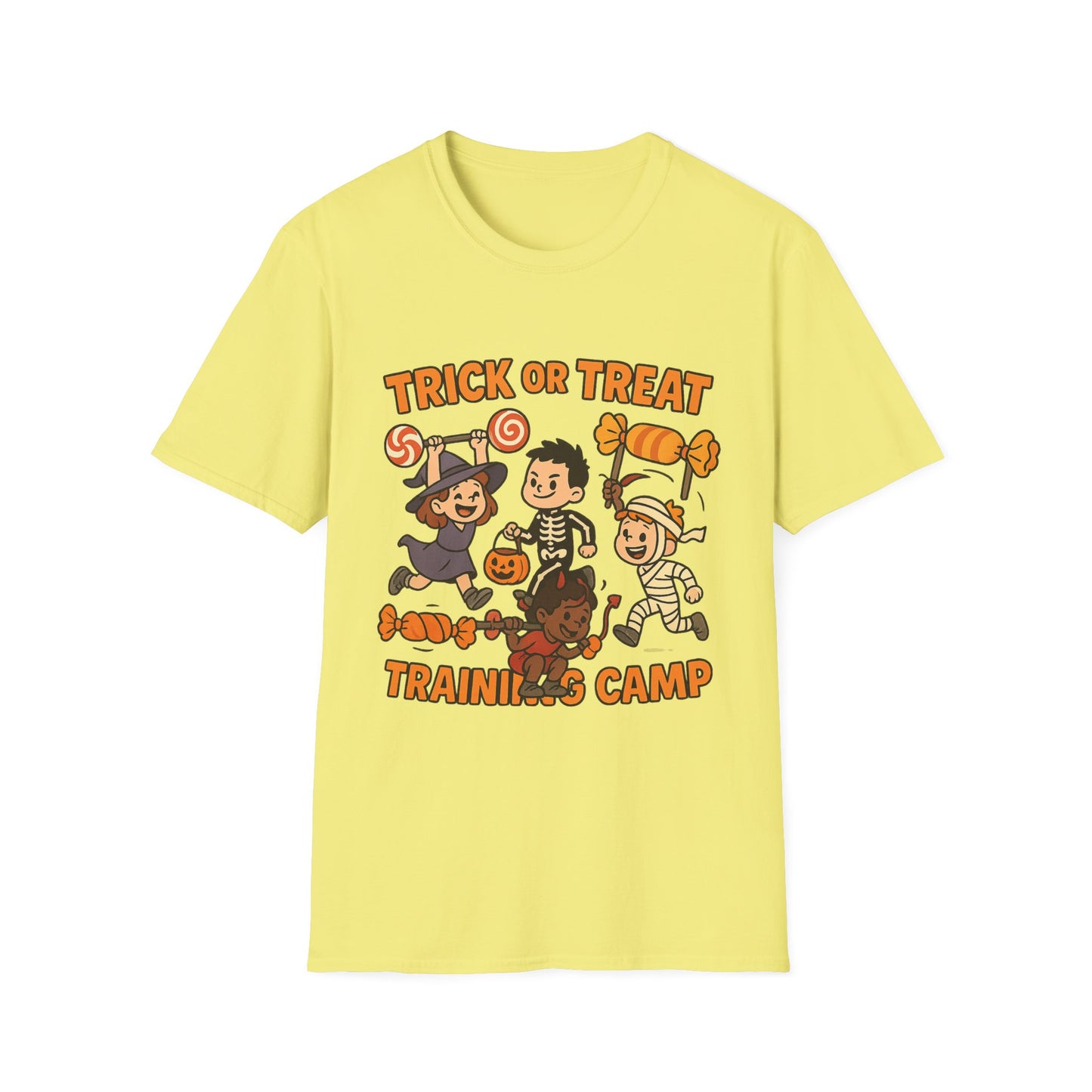 Trick or Treat Training Camp Shirt – Kids Costume Halloween Tee