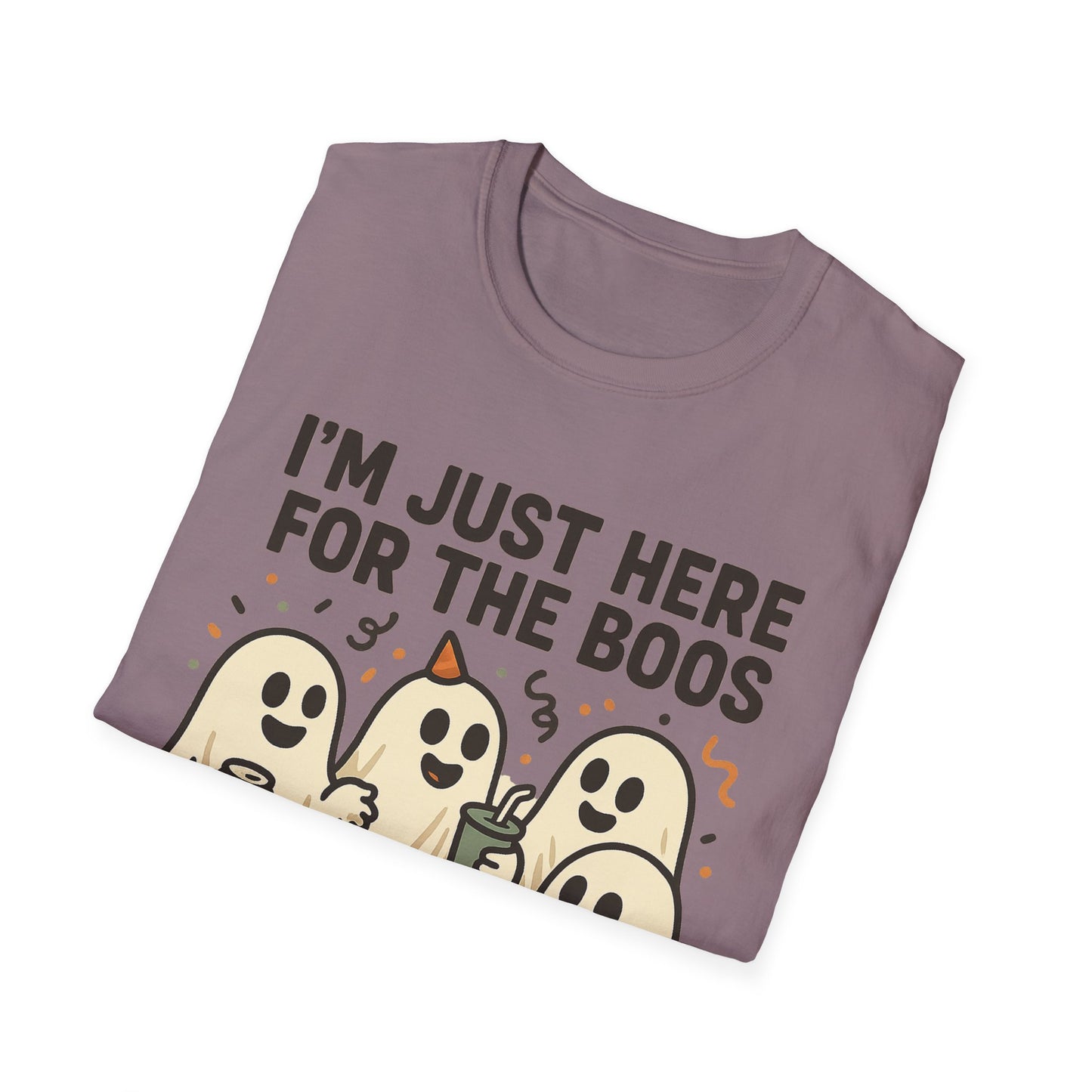 I’m Just Here for the Boos Shirt – Ghost Beer Halloween Party Tee