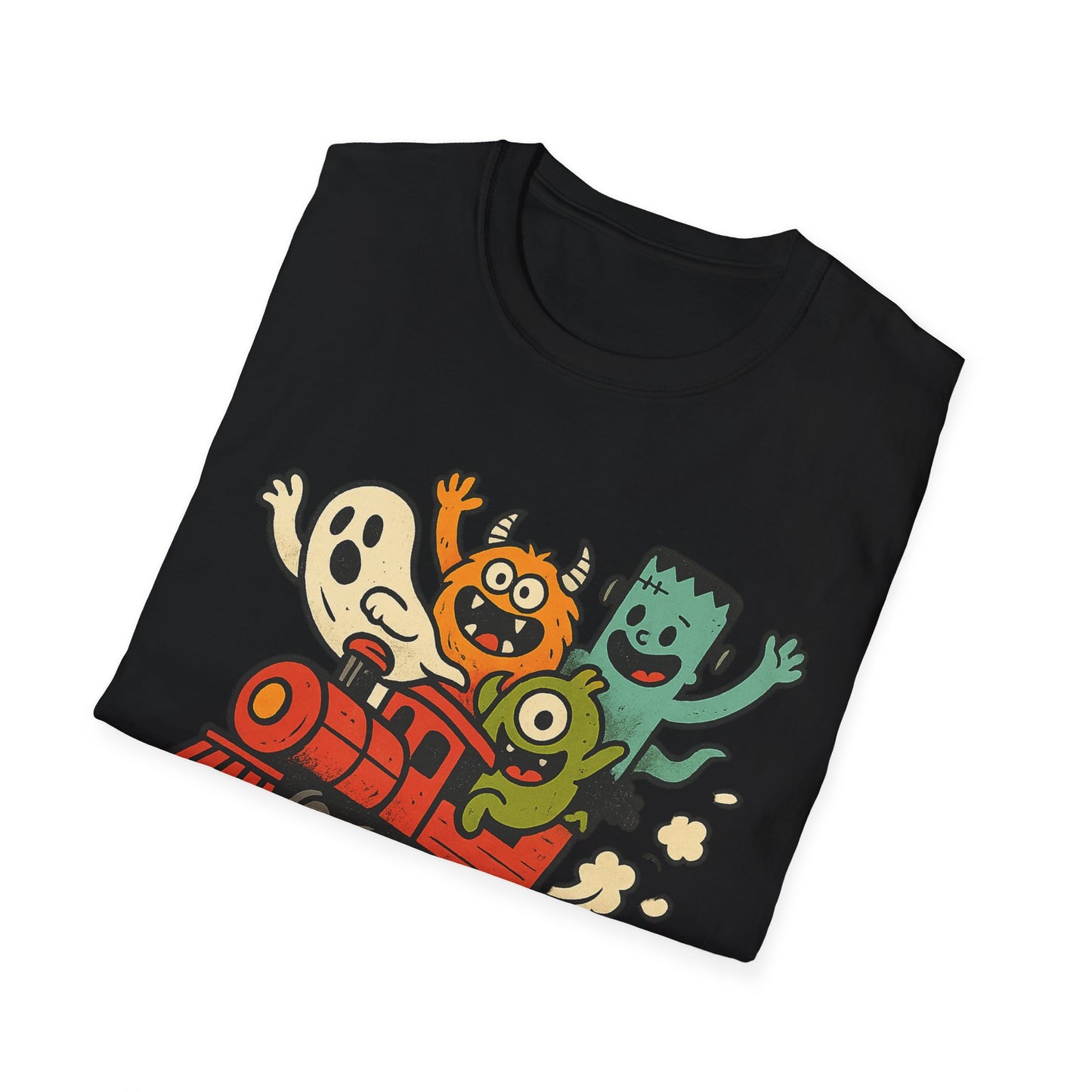 Haunt Mess Express Shirt – Funny Monster Train Halloween Tee