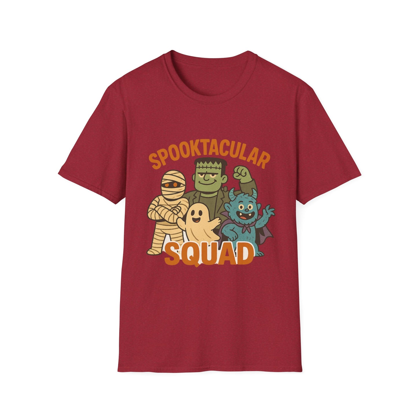 Spooktacular Squad Shirt – Monster Friends Retro Halloween Tee