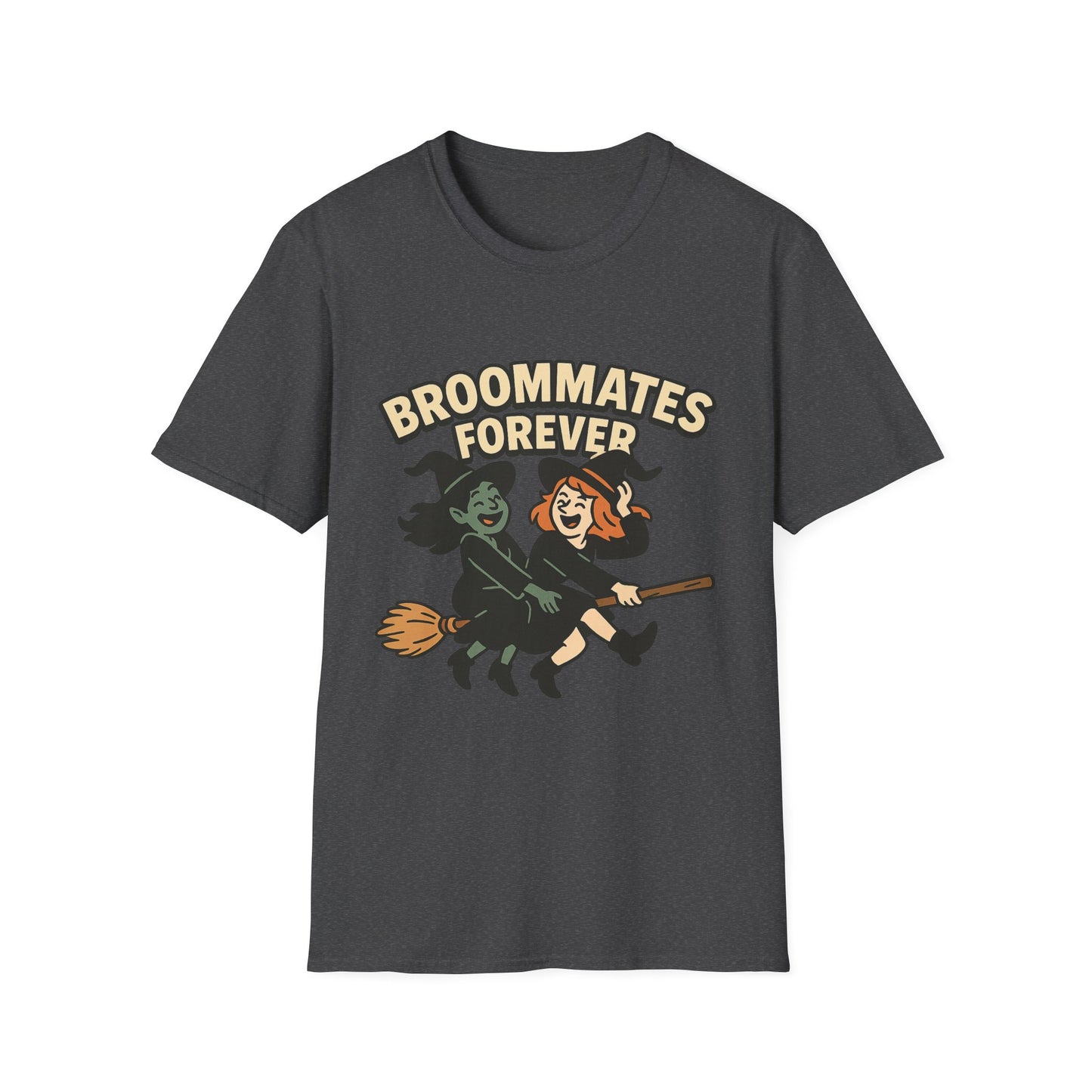Broommates Forever Shirt – Cute Witch Friends Halloween T-Shirt