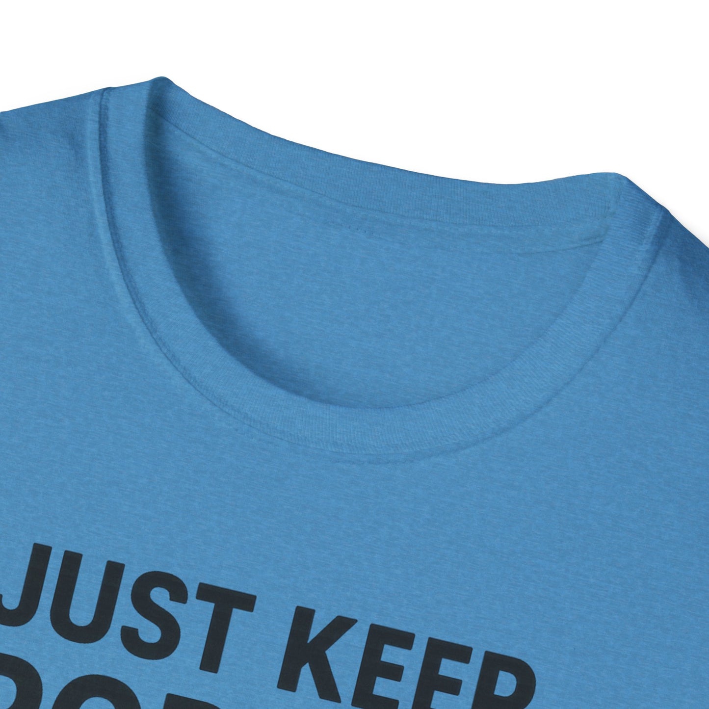 Just Keep Poppin’ Shirt – Funny Popcorn Lover Tee – Retro Movie Night T-Shirt for Snack Fans & Cinema Lovers