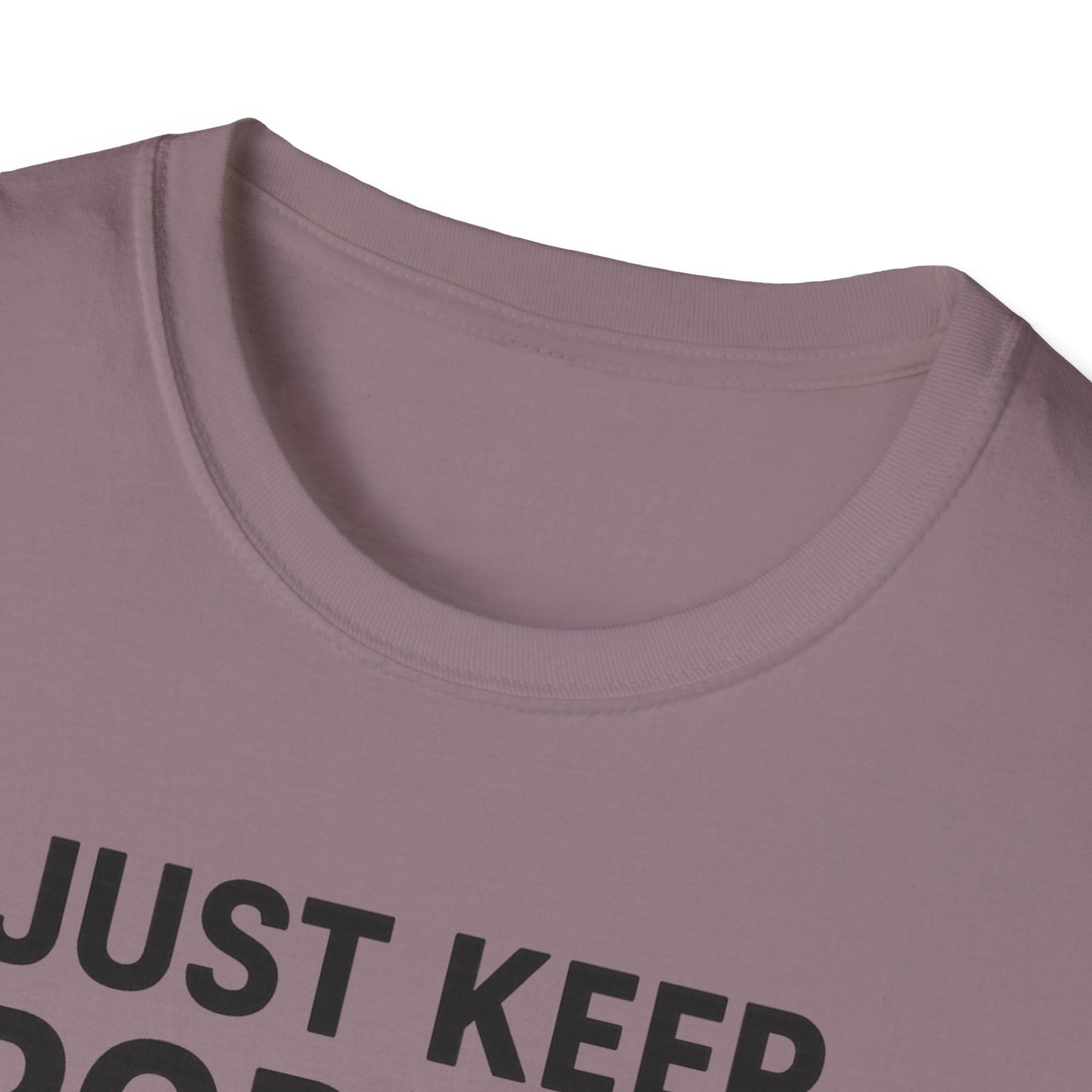 Just Keep Poppin’ Shirt – Funny Popcorn Lover Tee – Retro Movie Night T-Shirt for Snack Fans & Cinema Lovers