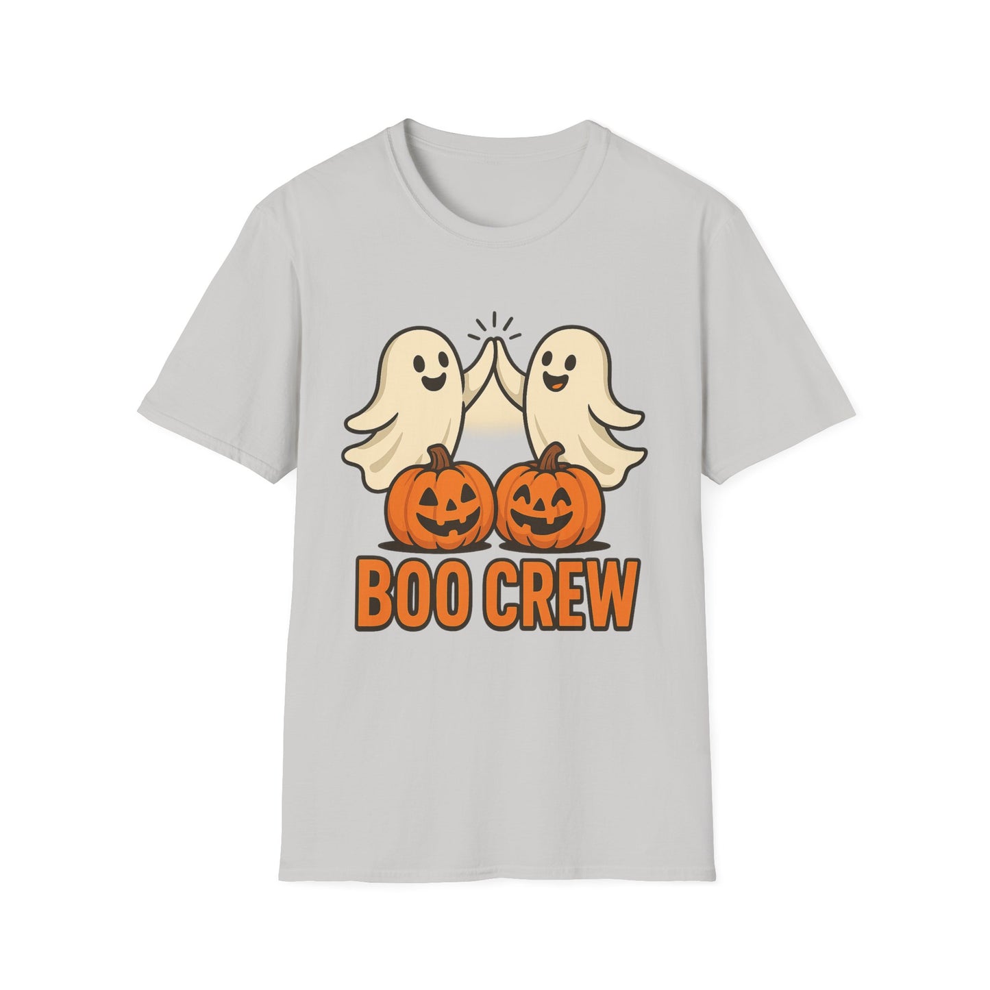Boo Crew Ghost Shirt – Cute Ghosts and Pumpkin Halloween T-Shirt