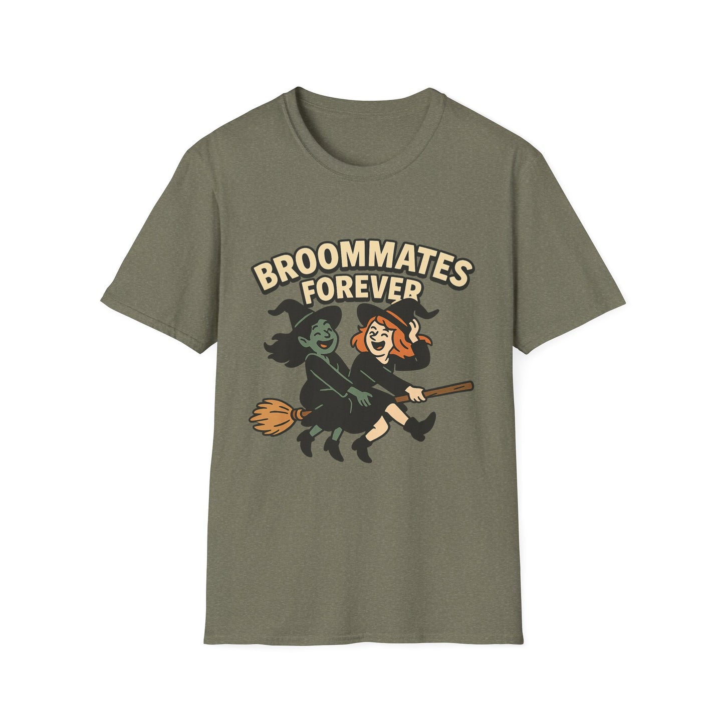 Broommates Forever Shirt – Cute Witch Friends Halloween T-Shirt
