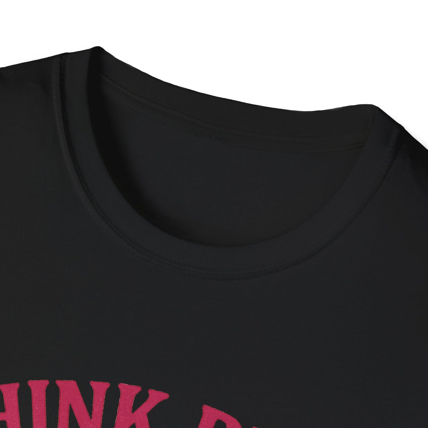 Think Pink Shirt Live Strong | Breast Cancer Awareness Ribbon Tee | Pink Support Hope Strength T-Shirt Women Men October