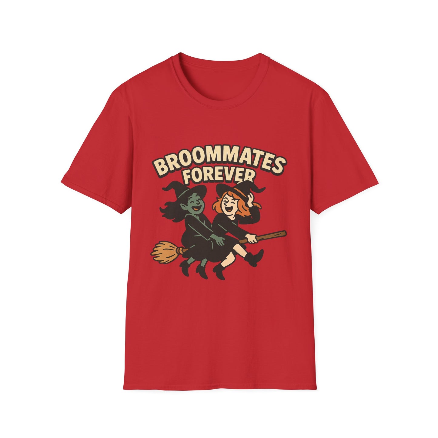 Broommates Forever Shirt – Cute Witch Friends Halloween T-Shirt