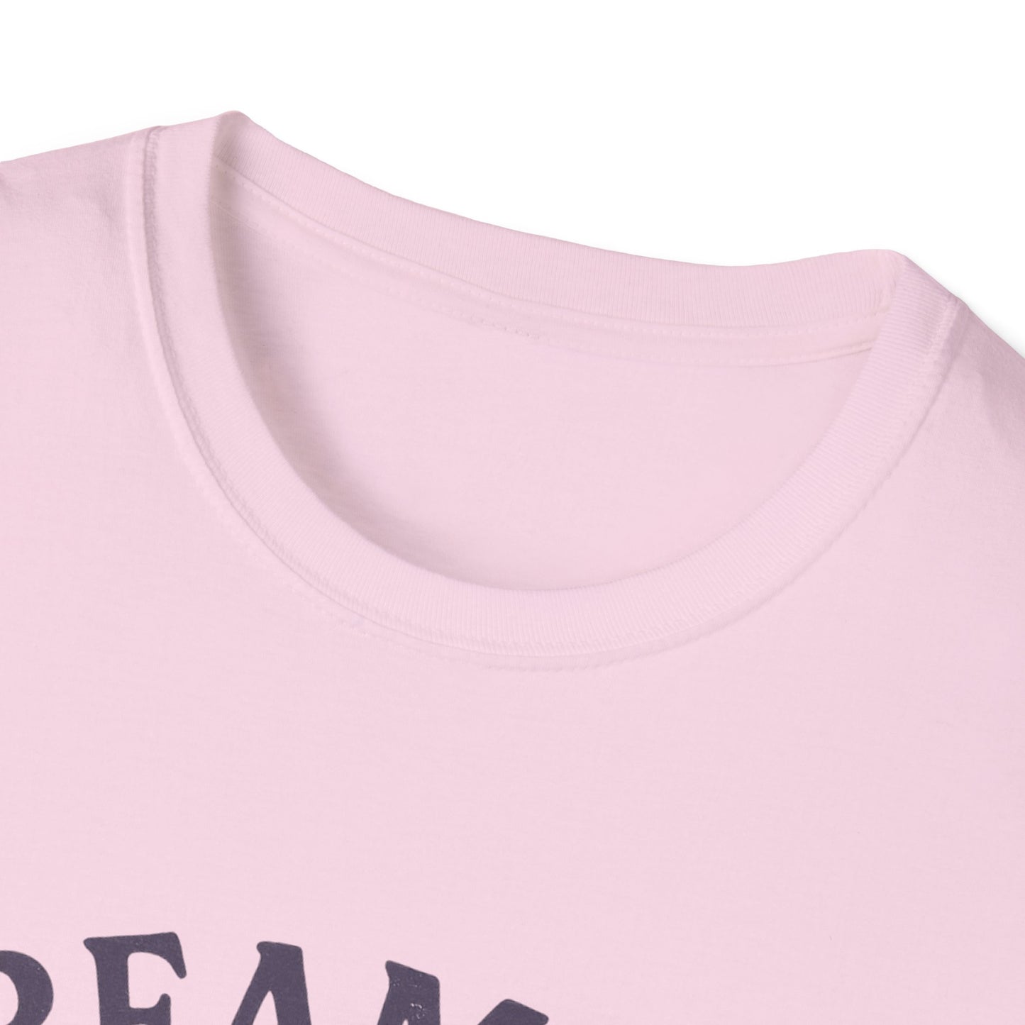 Dreamers Unite T-Shirt – Whimsical Moon & Clouds Inspirational Dreamer Tee