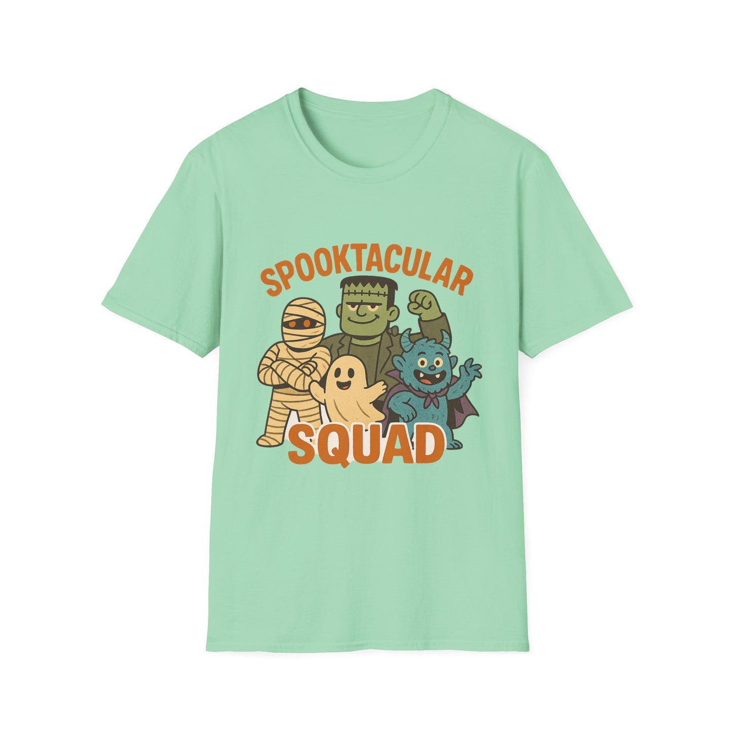 Spooktacular Squad Shirt – Monster Friends Retro Halloween Tee