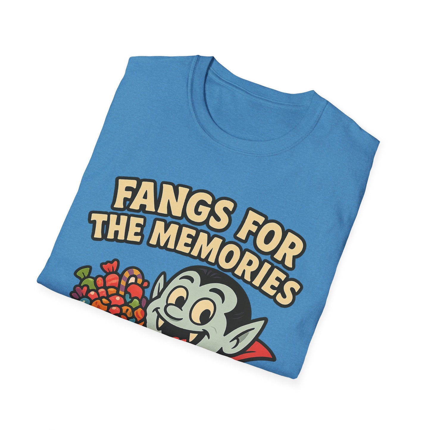 Fangs for the Memories Shirt – Vampire Trick or Treat Candy Tee