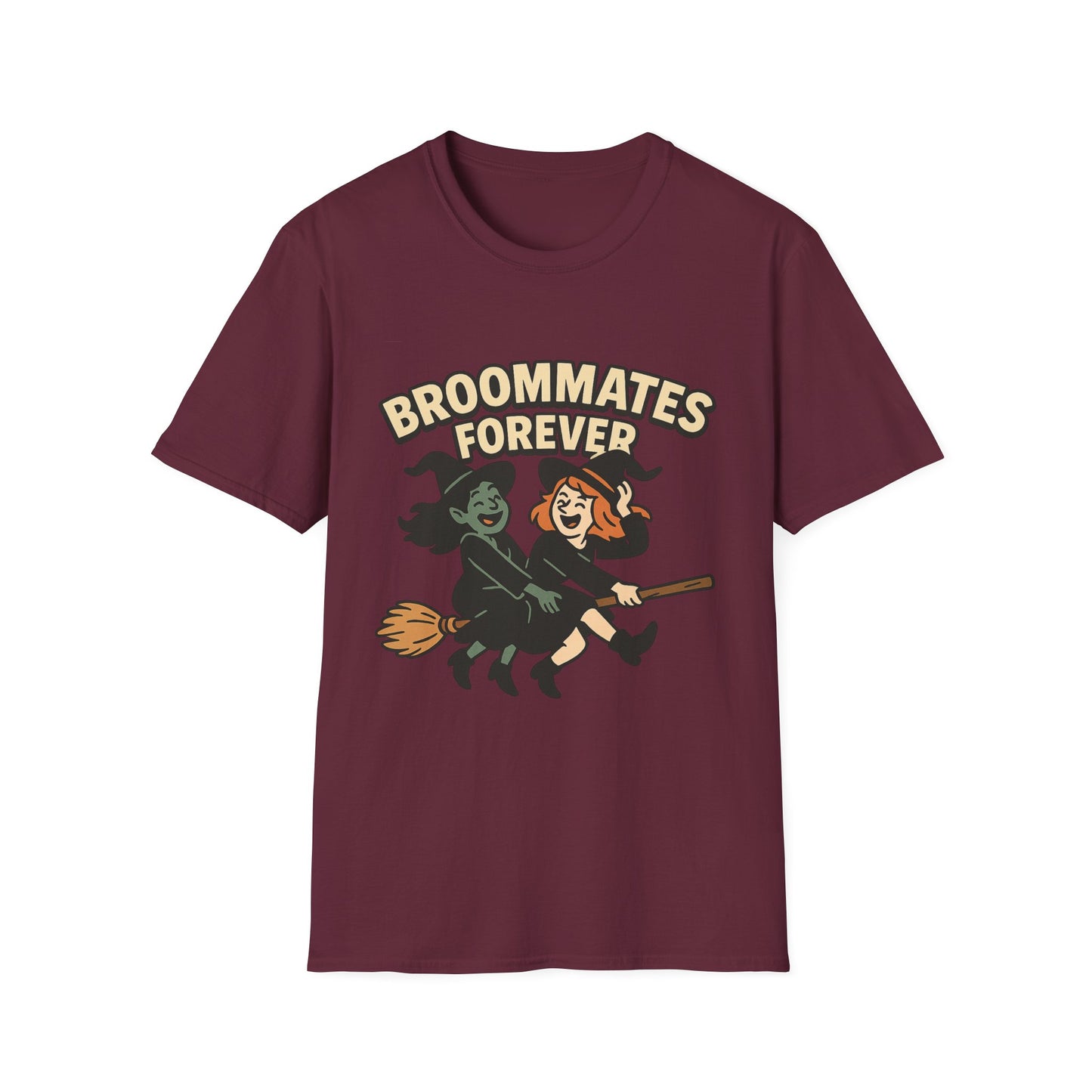 Broommates Forever Shirt – Cute Witch Friends Halloween T-Shirt