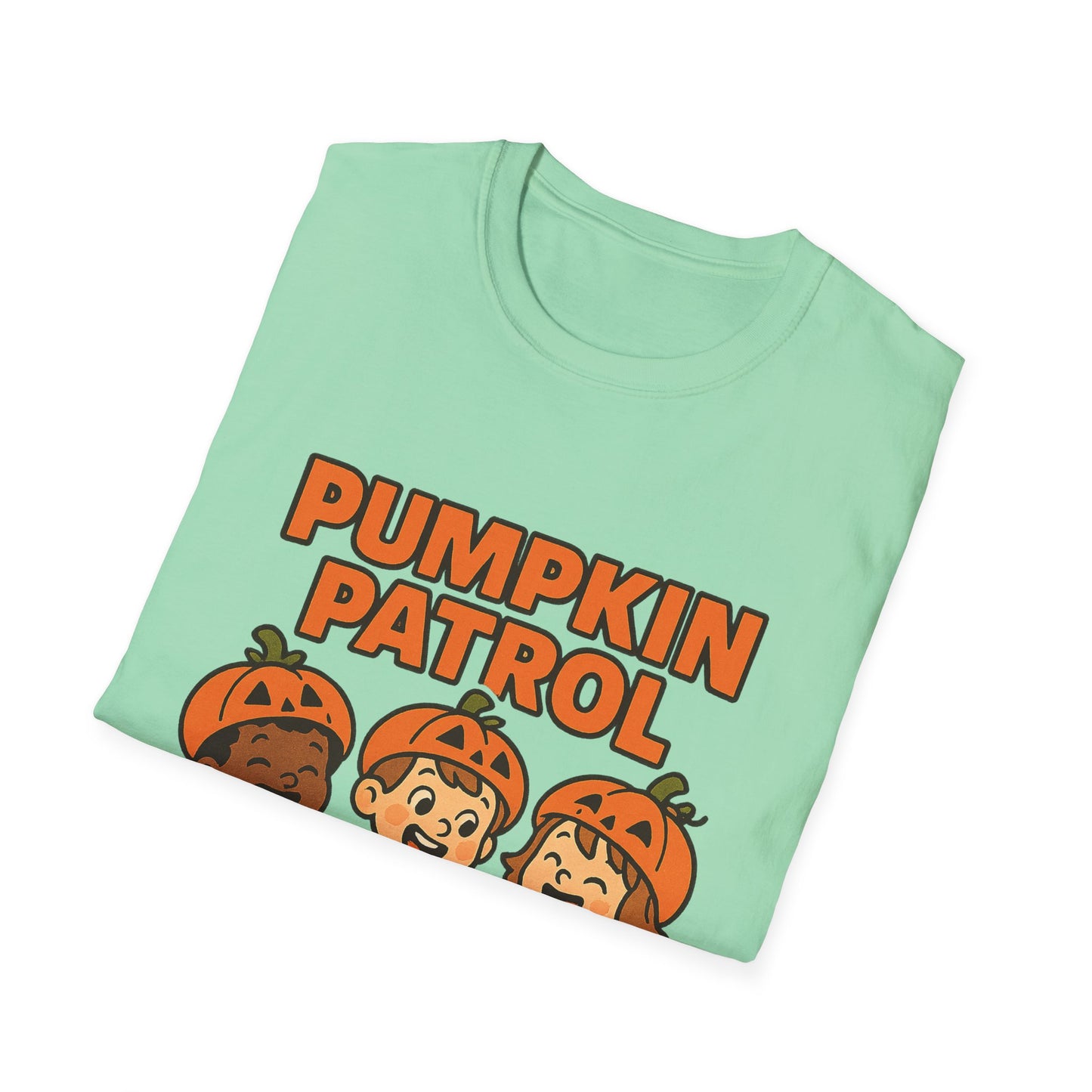 Pumpkin Patrol Shirt – Cute Kids in Pumpkins Halloween T-Shirt