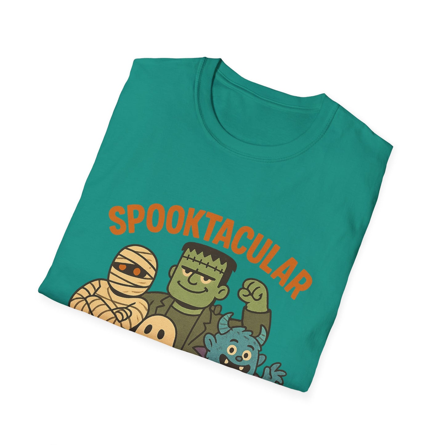 Spooktacular Squad Shirt – Monster Friends Retro Halloween Tee