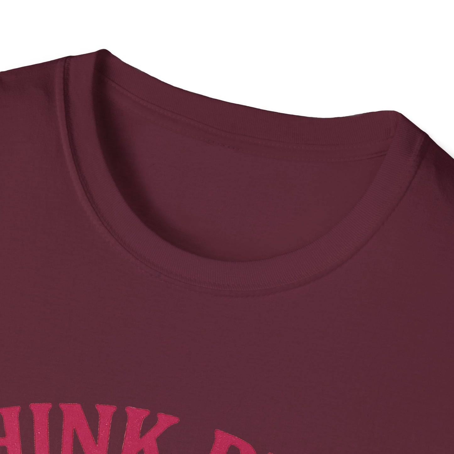 Think Pink Shirt Live Strong | Breast Cancer Awareness Ribbon Tee | Pink Support Hope Strength T-Shirt Women Men October