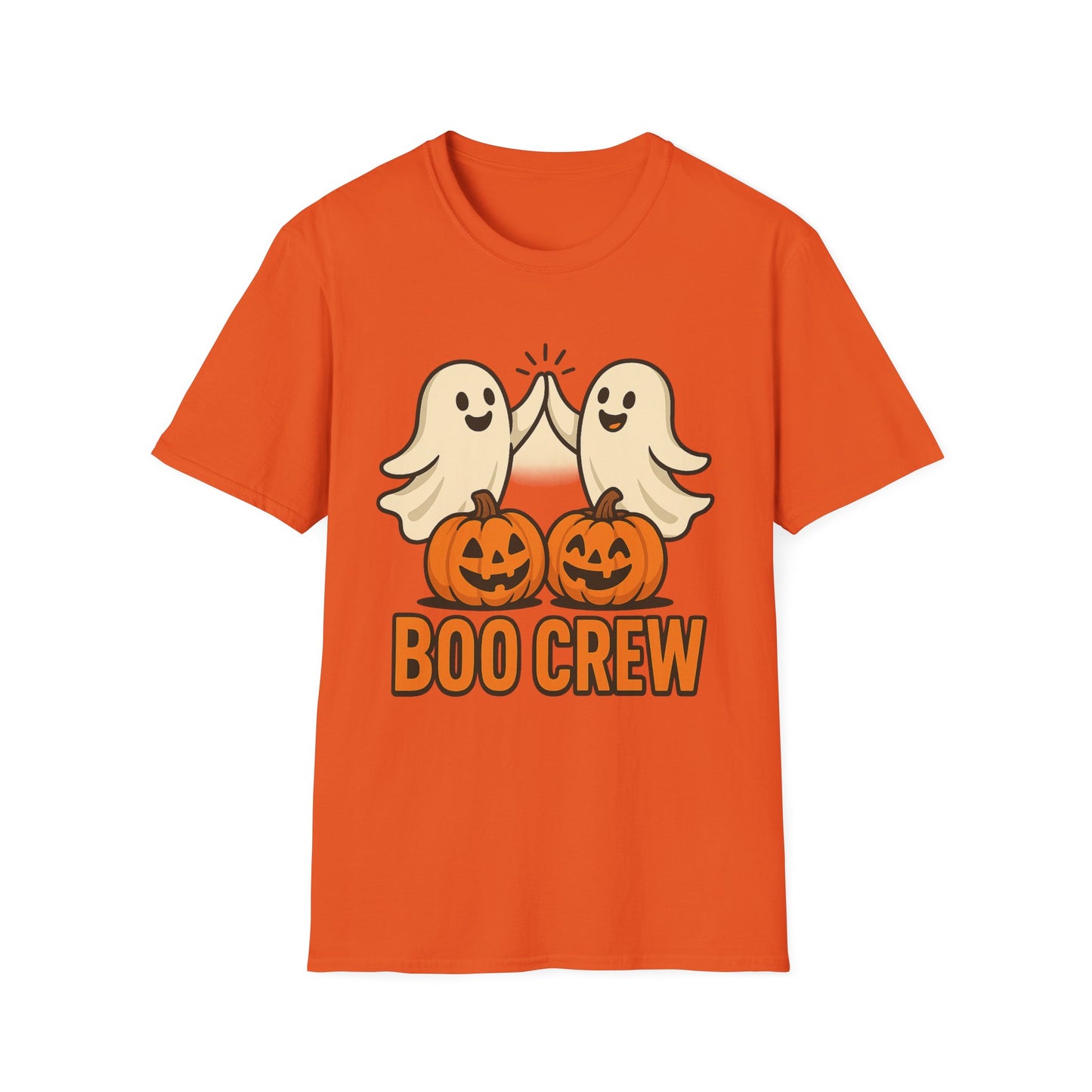 Boo Crew Ghost Shirt – Cute Ghosts and Pumpkin Halloween T-Shirt