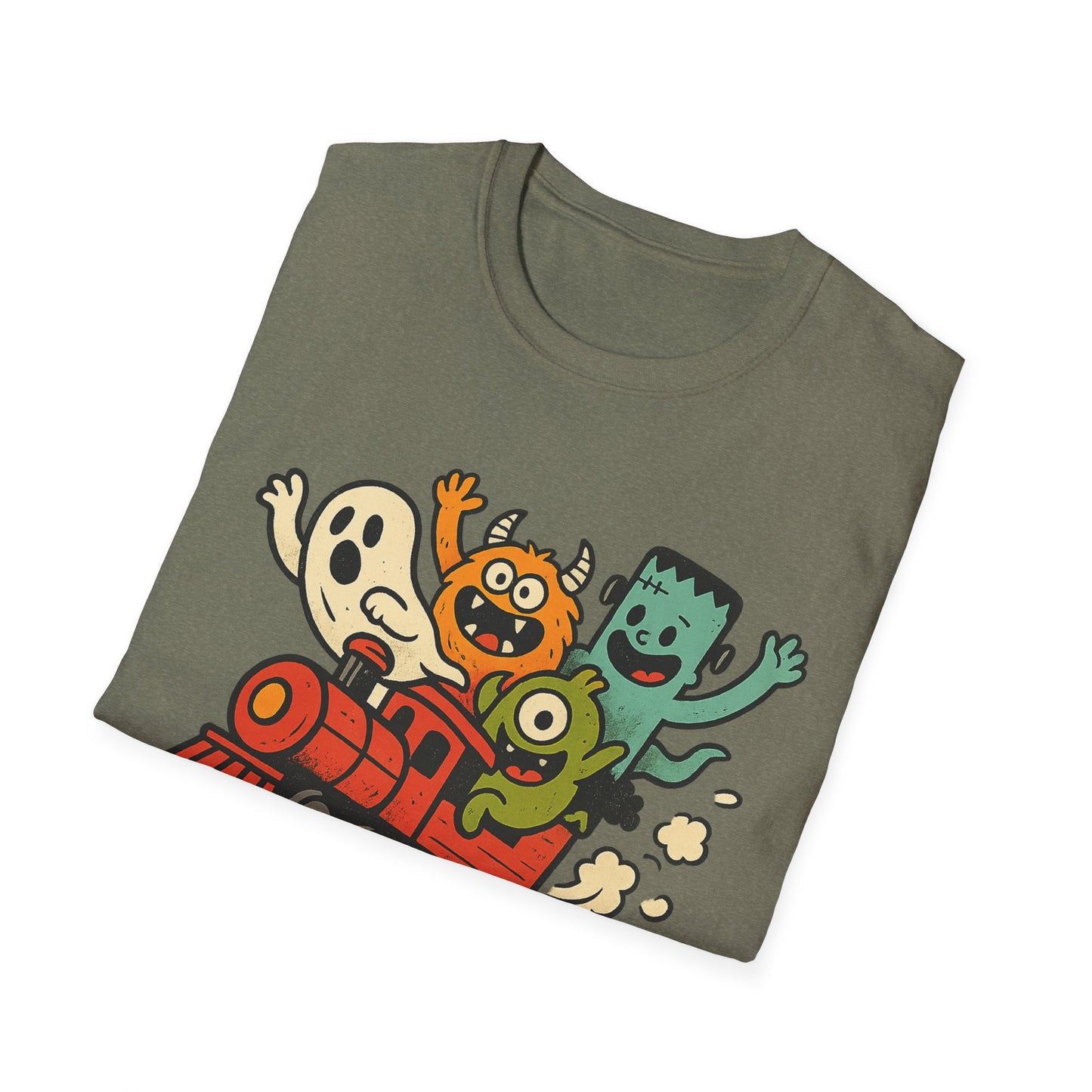 Haunt Mess Express Shirt – Funny Monster Train Halloween Tee
