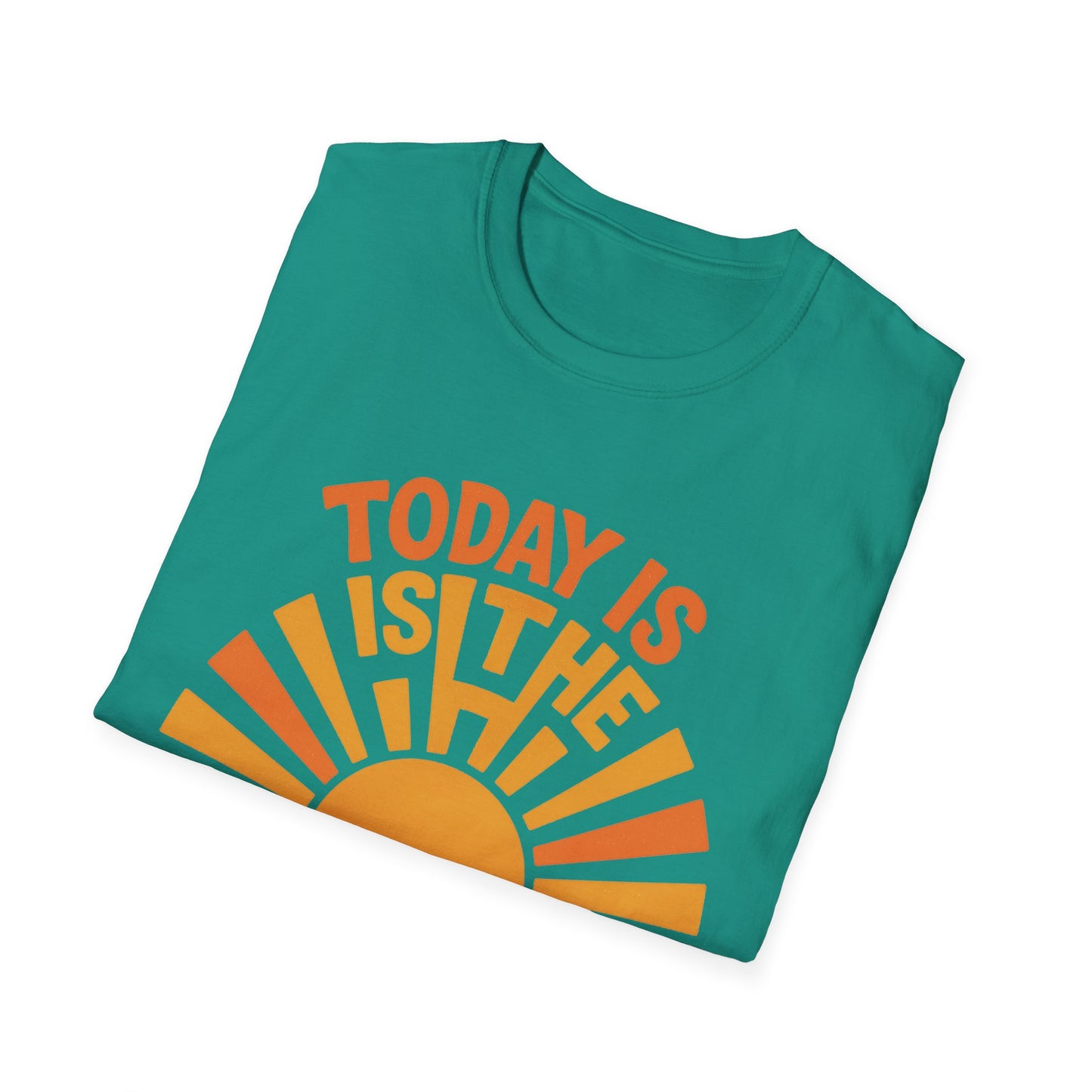 Motivational Sunrise T-Shirt – “Today is the New Someday” Positive Uplifting Quote Tee