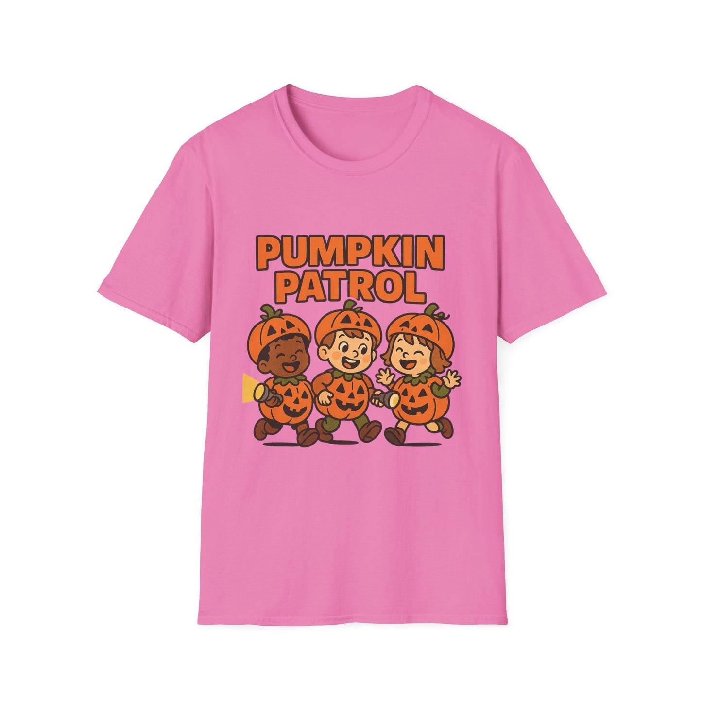 Pumpkin Patrol Shirt – Cute Kids in Pumpkins Halloween T-Shirt