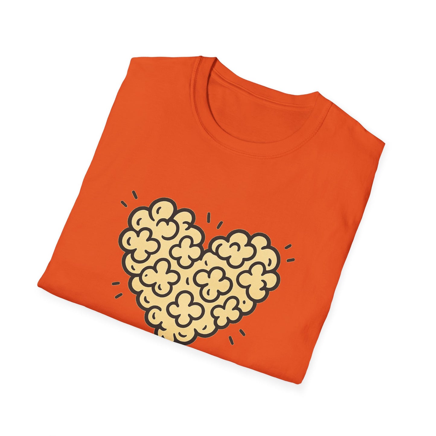 Popcorn Is My Love Language Shirt – Cute Movie Night Tee – Funny Popcorn Lover T-Shirt for Snack Fans & Cinema Lovers