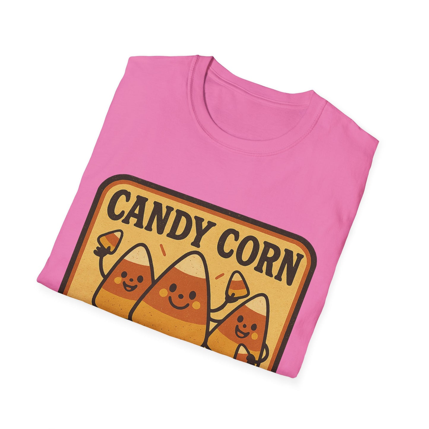 Candy Corn Fan Club Shirt – Cute Fall Halloween Tee, Retro Autumn Candy Graphic T-Shirt