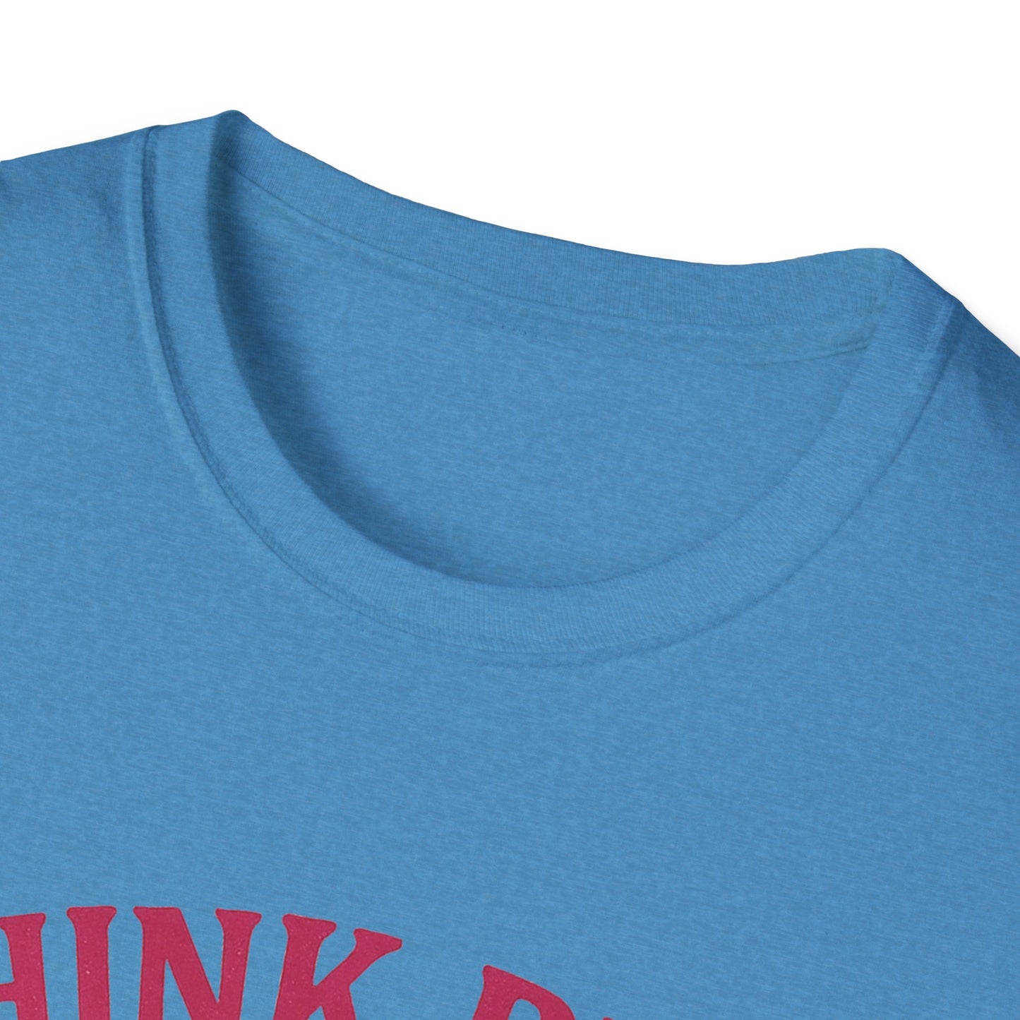 Think Pink Shirt Live Strong | Breast Cancer Awareness Ribbon Tee | Pink Support Hope Strength T-Shirt Women Men October